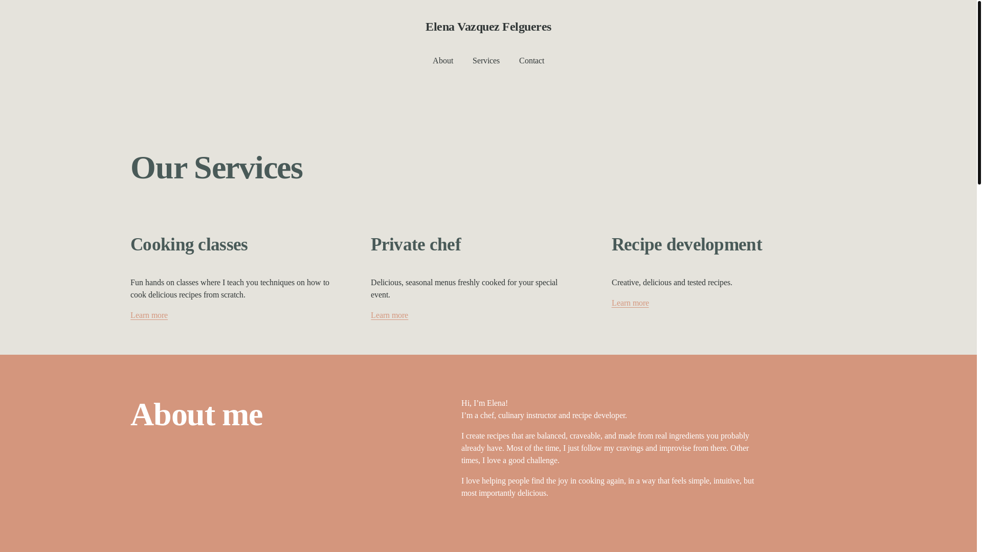 website screenshot of https://elenafelgueres.com/