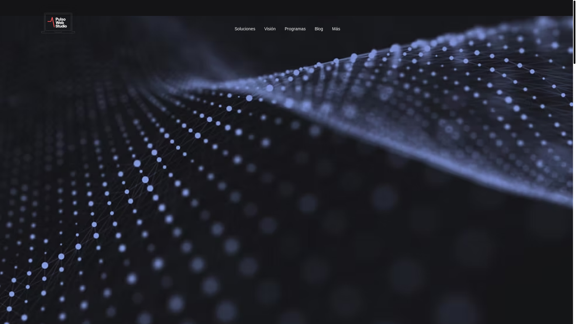 website screenshot of https://pulsowebstudio.com/
