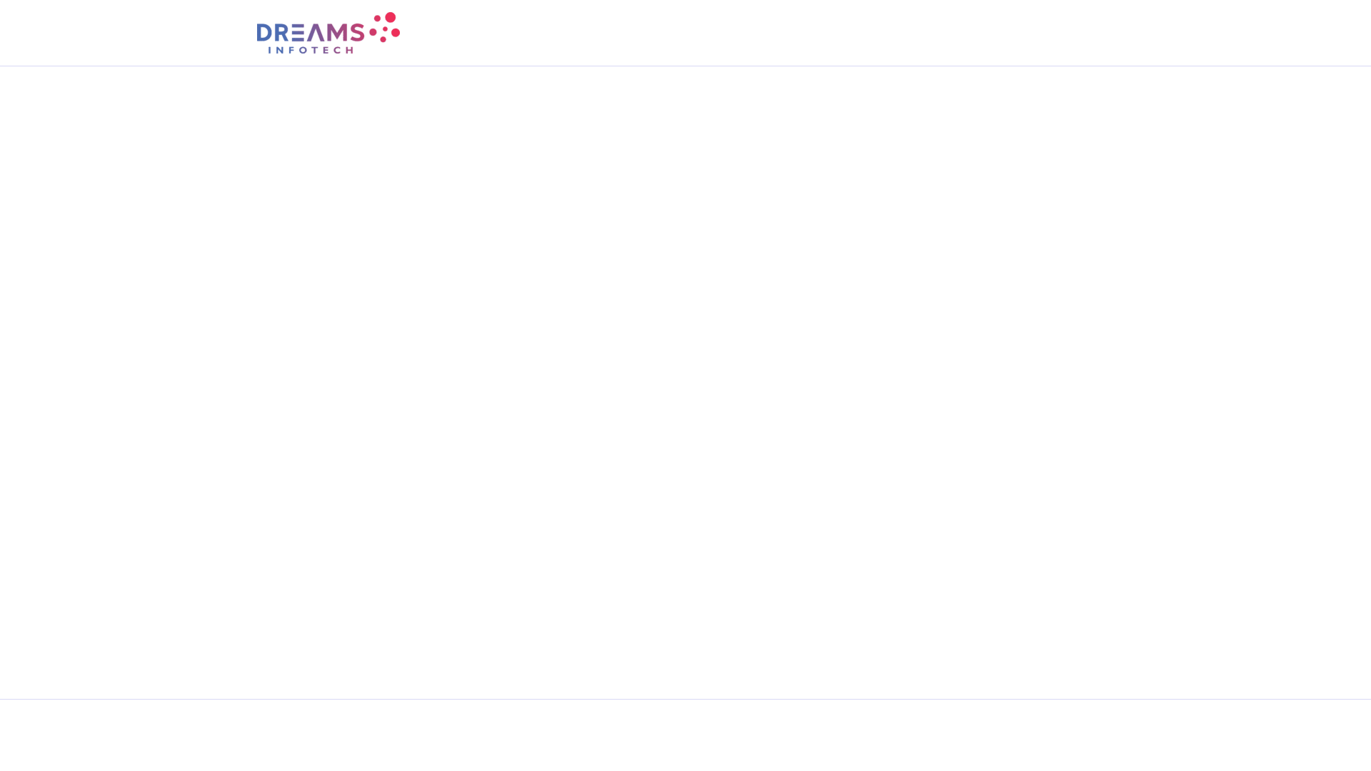 website screenshot of https://dreamsinfotech.ae/