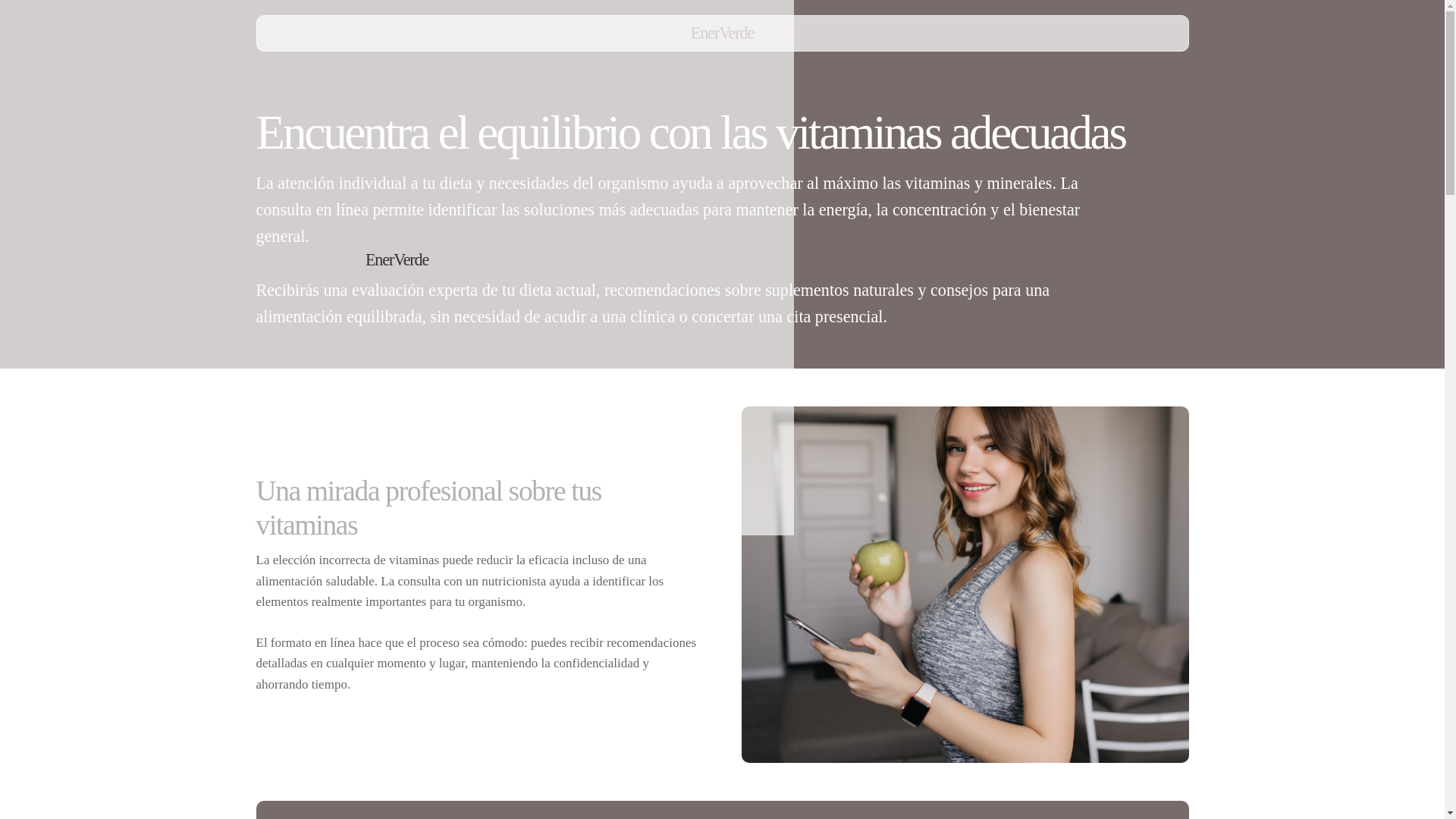 website screenshot of https://enerverdeonline.info/