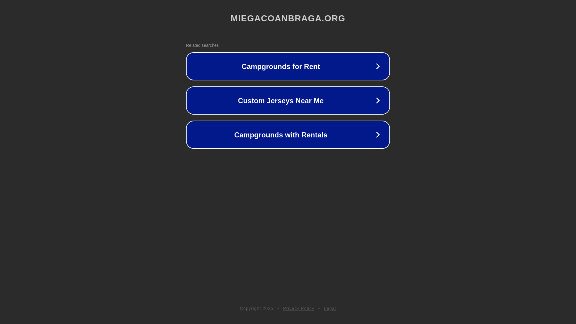 website screenshot of https://miegacoanbraga.org/