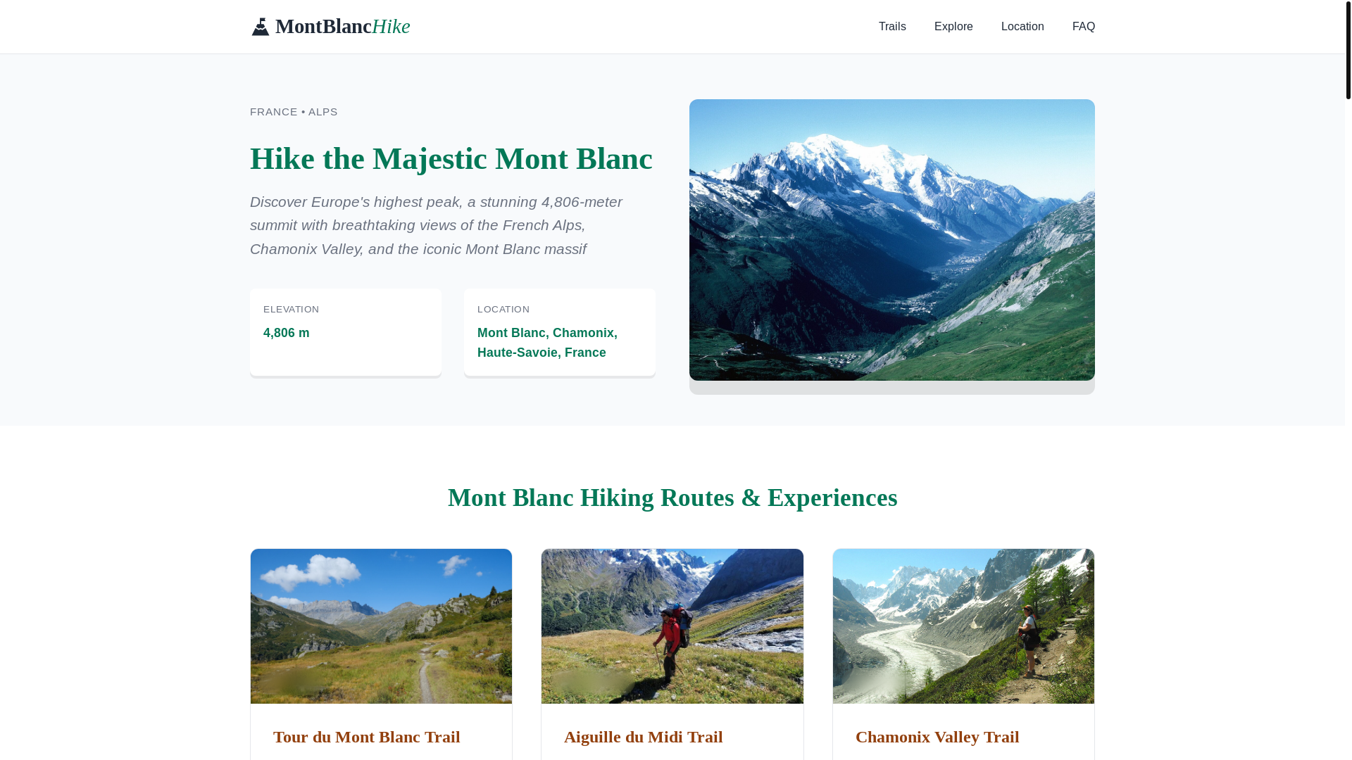 website screenshot of https://montblanchike.pages.dev/