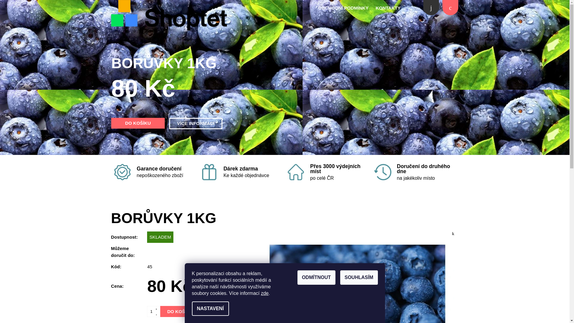website screenshot of https://boboruvky.cz/