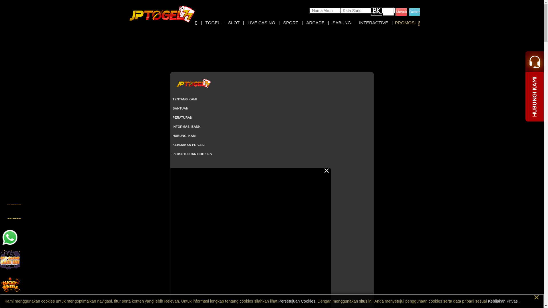 website screenshot of https://jptogel77san.com/