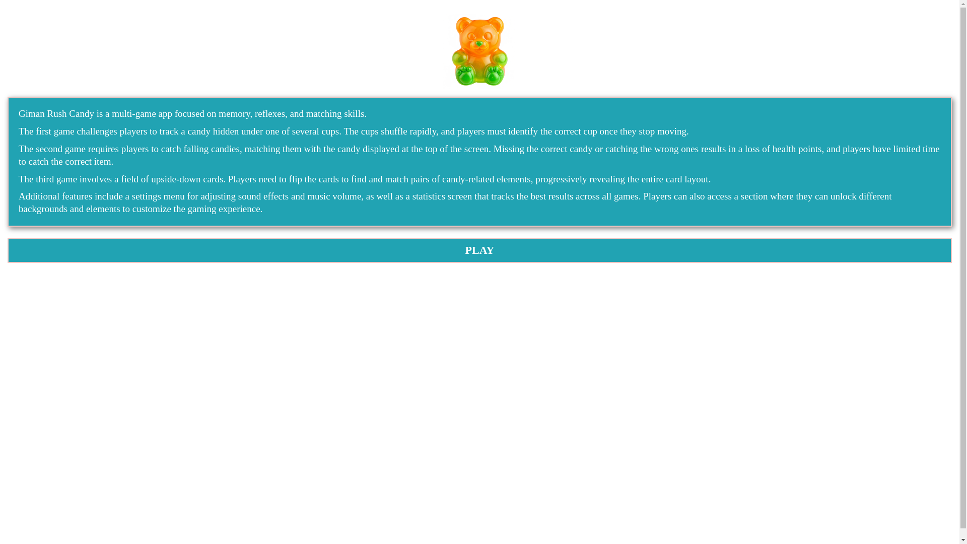 website screenshot of https://gimanrushcandy.space/