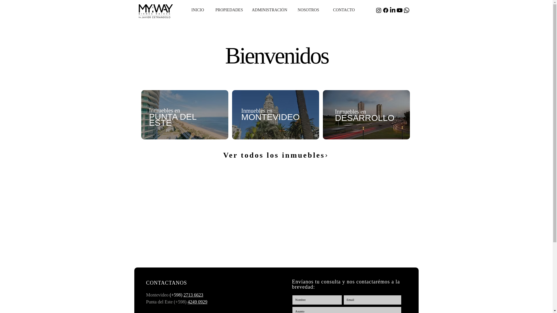 website screenshot of https://javiercetrangolo.uy/