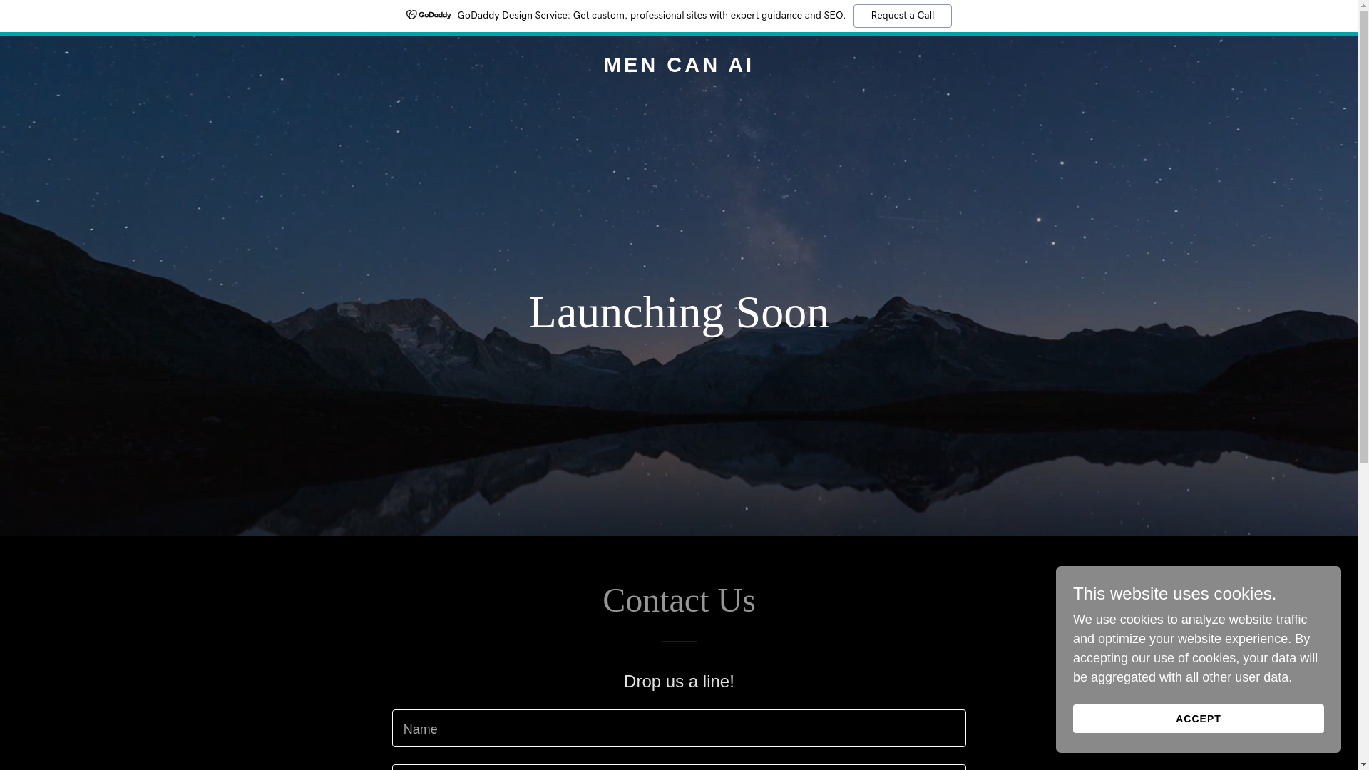 website screenshot of https://mencanai.com/