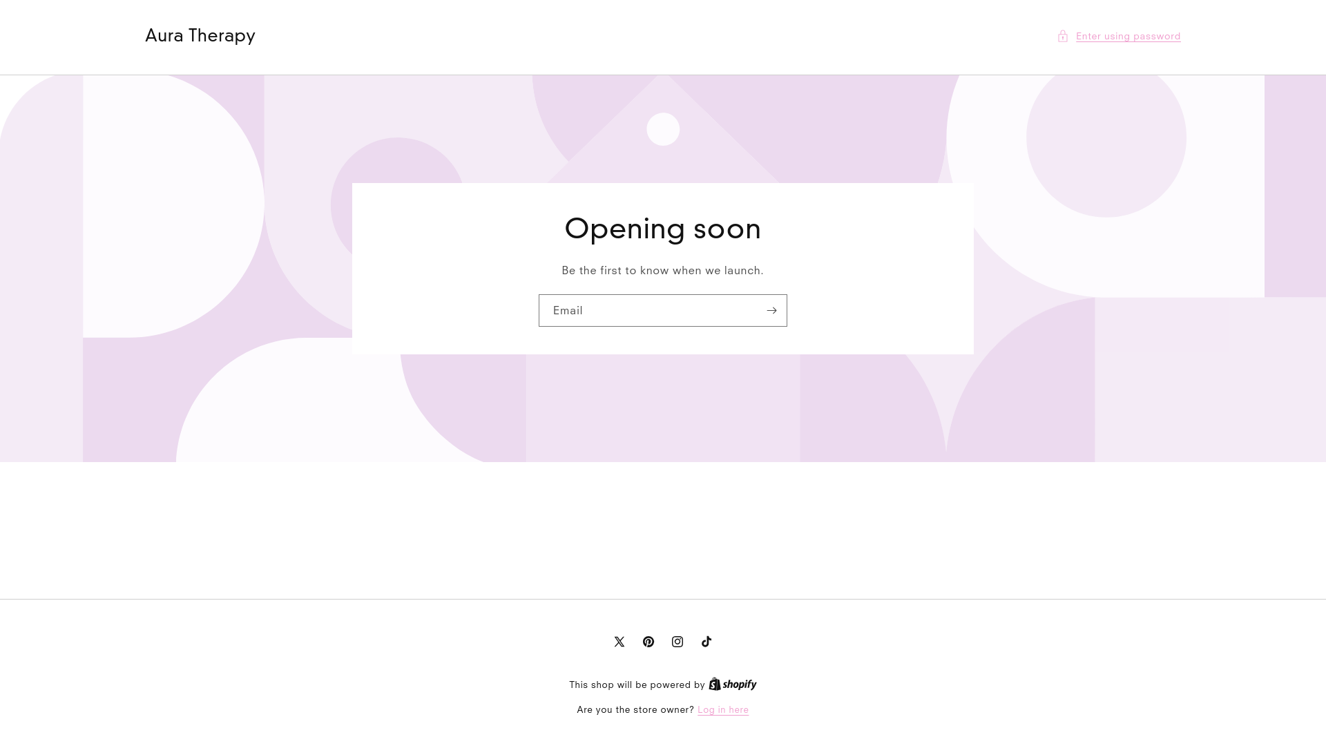 website screenshot of https://auratherapy.us/