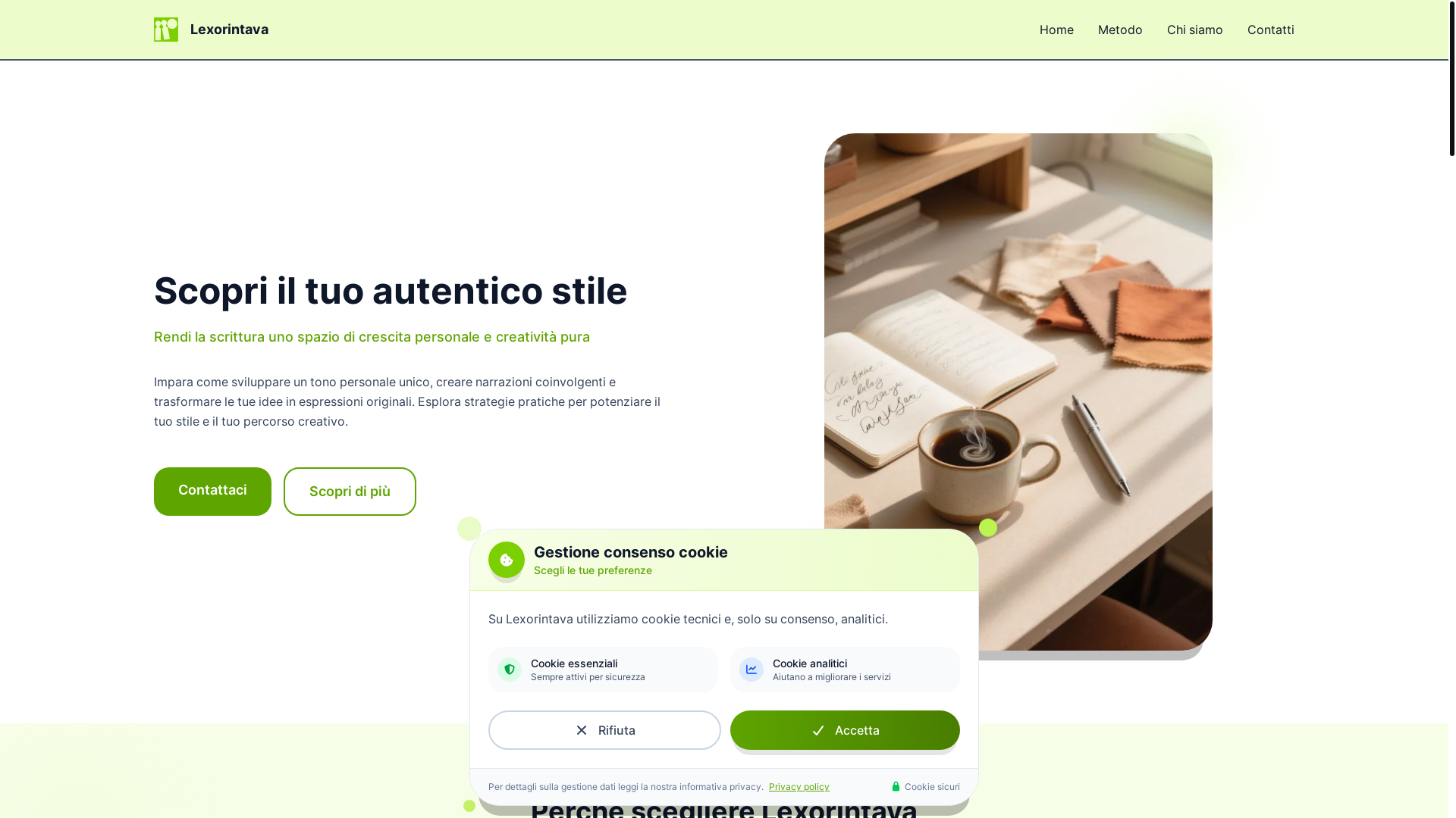 website screenshot of https://lexorintava.sbs/