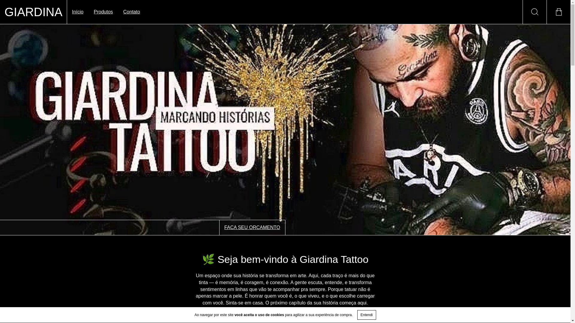 website screenshot of https://giardinatattoo.com.br/