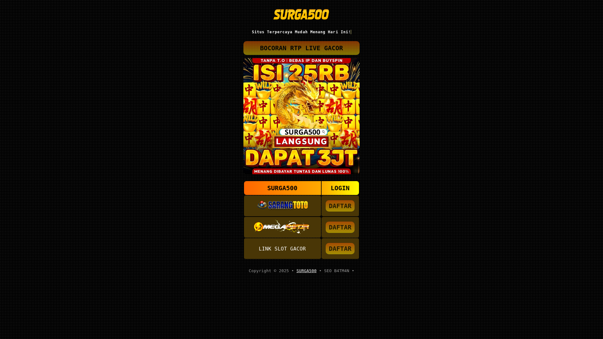 website screenshot of https://bapakkaulah-bujang.pages.dev/