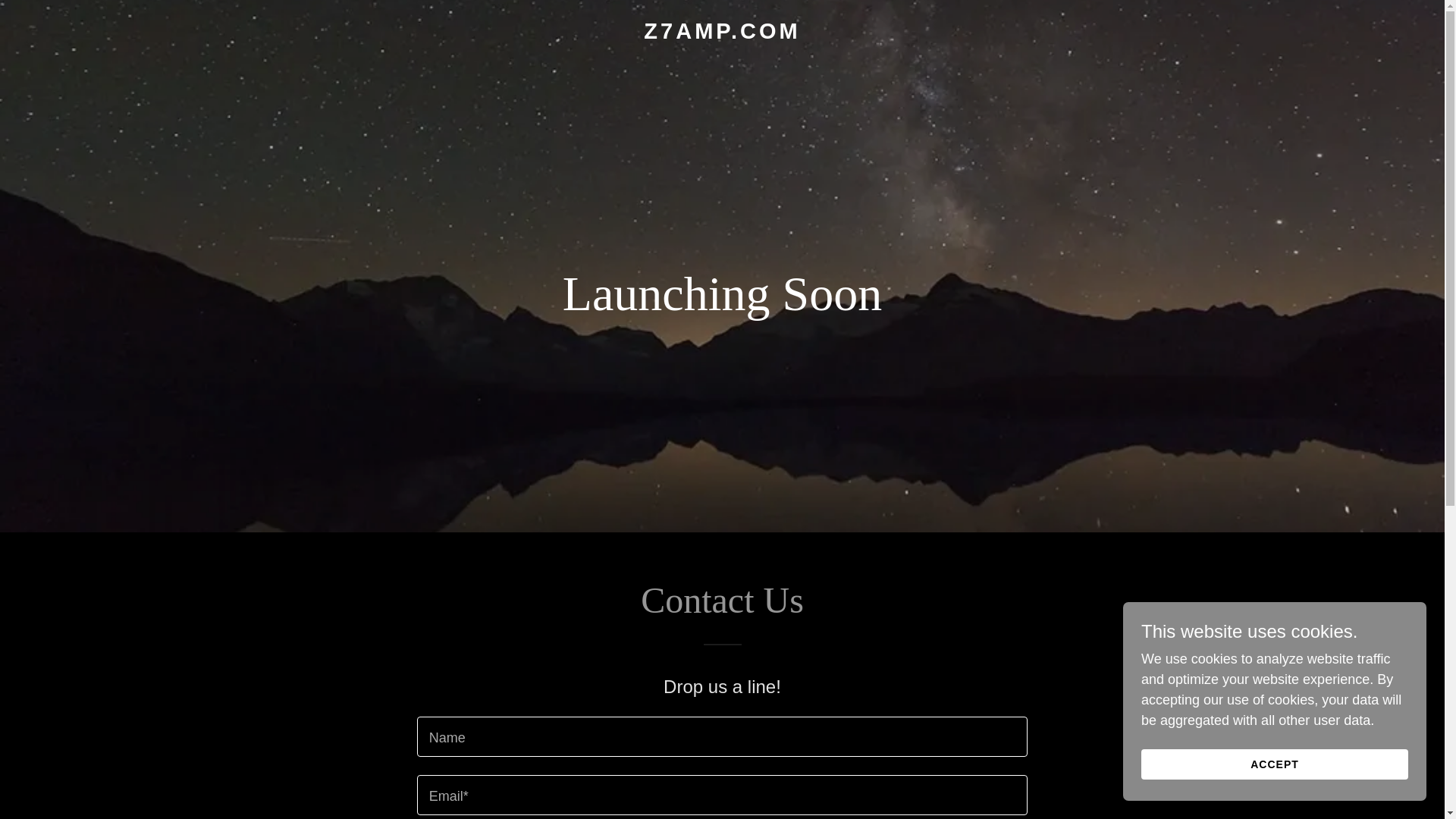 website screenshot of https://z7amp.com/