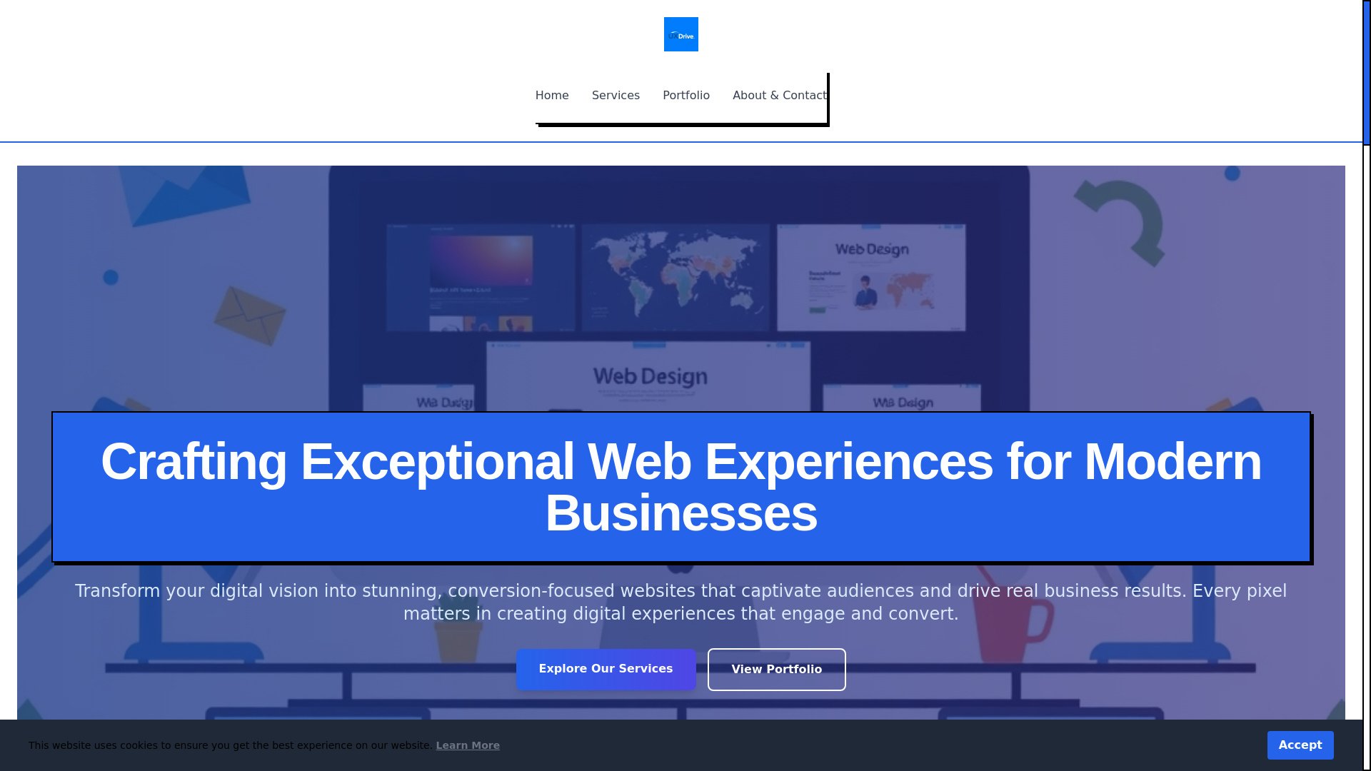 website screenshot of https://uxdrive.world/