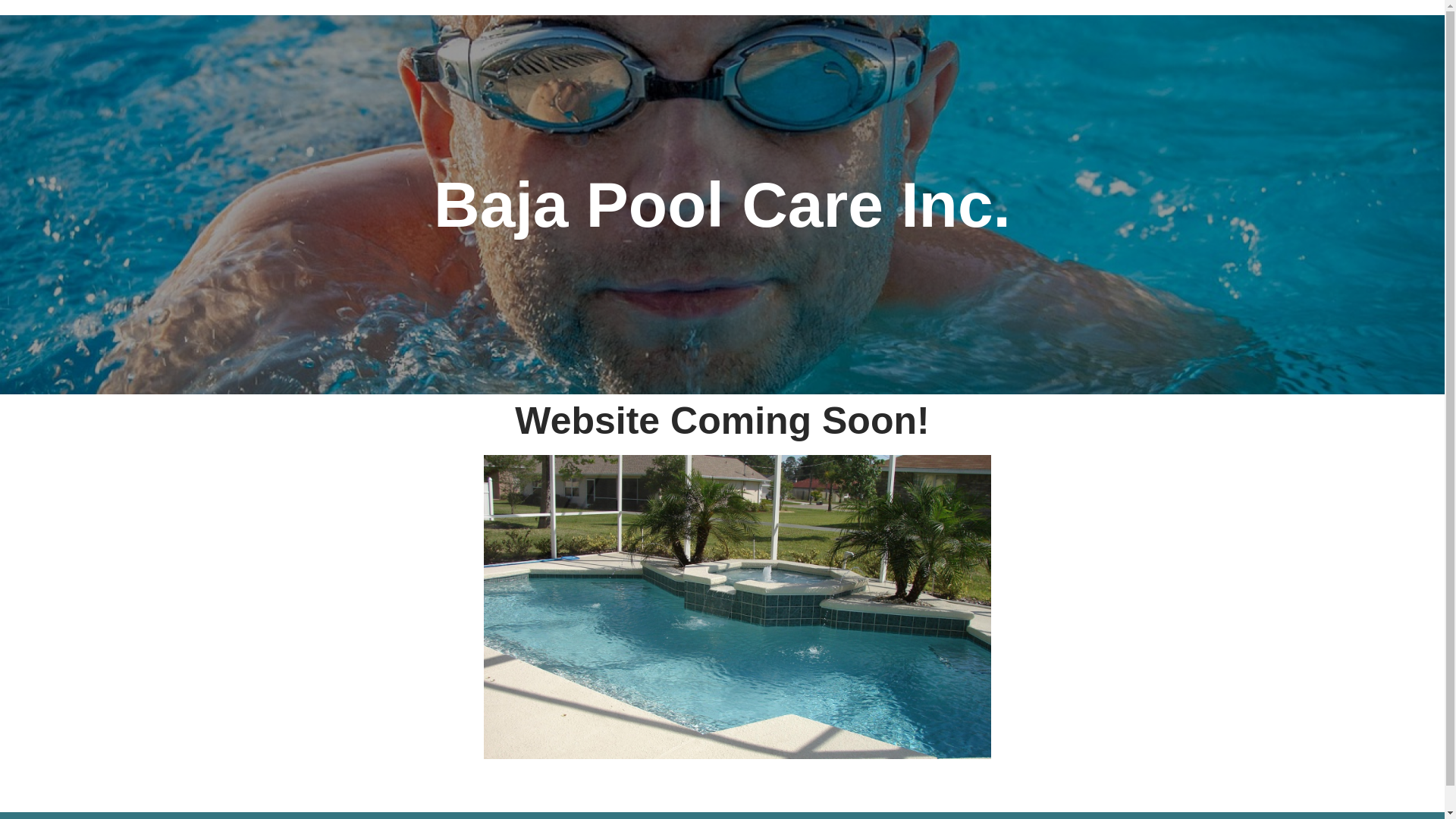 website screenshot of https://bajapoolcareinc.com/