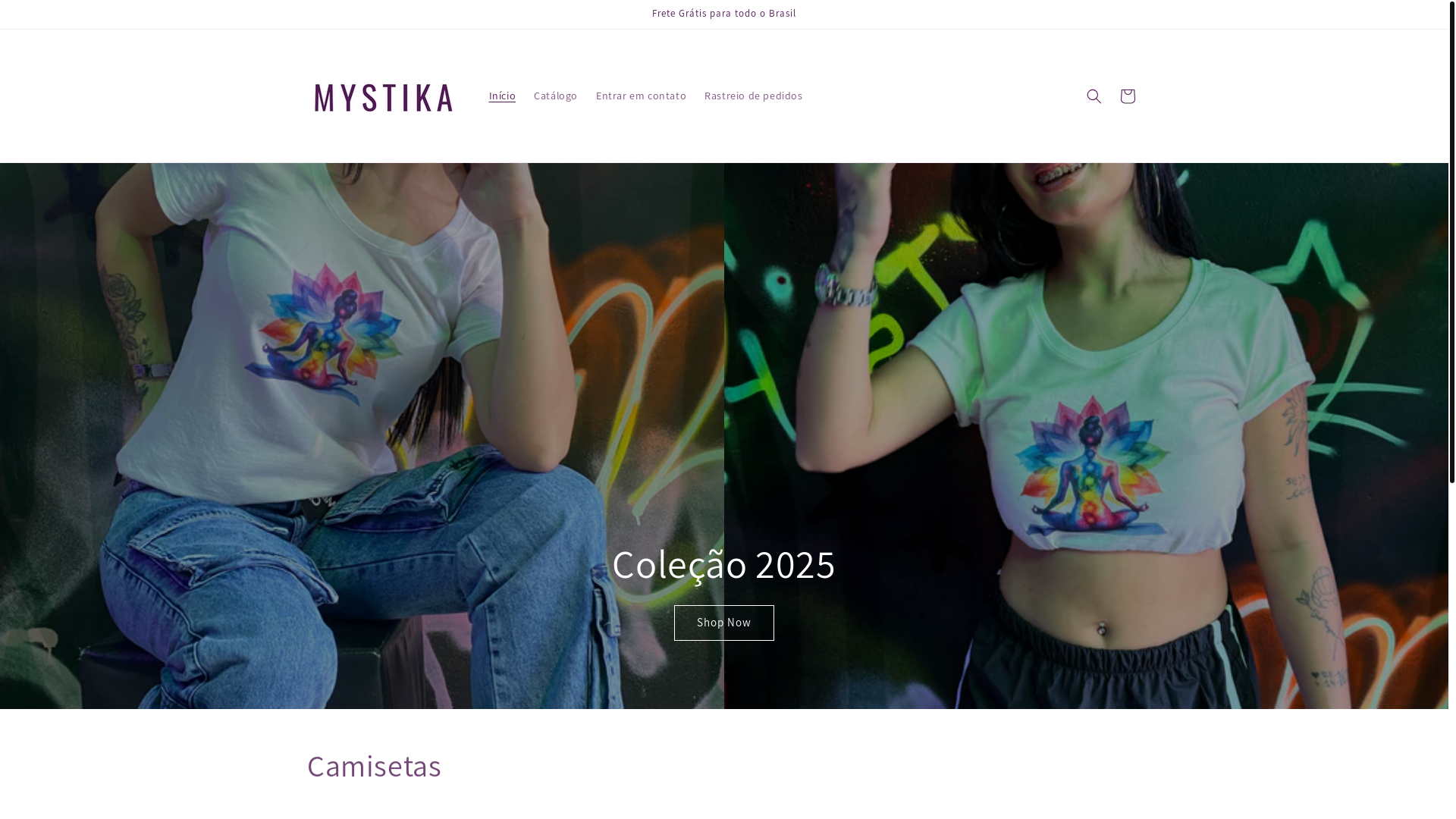 website screenshot of https://mystikaloja.com.br/