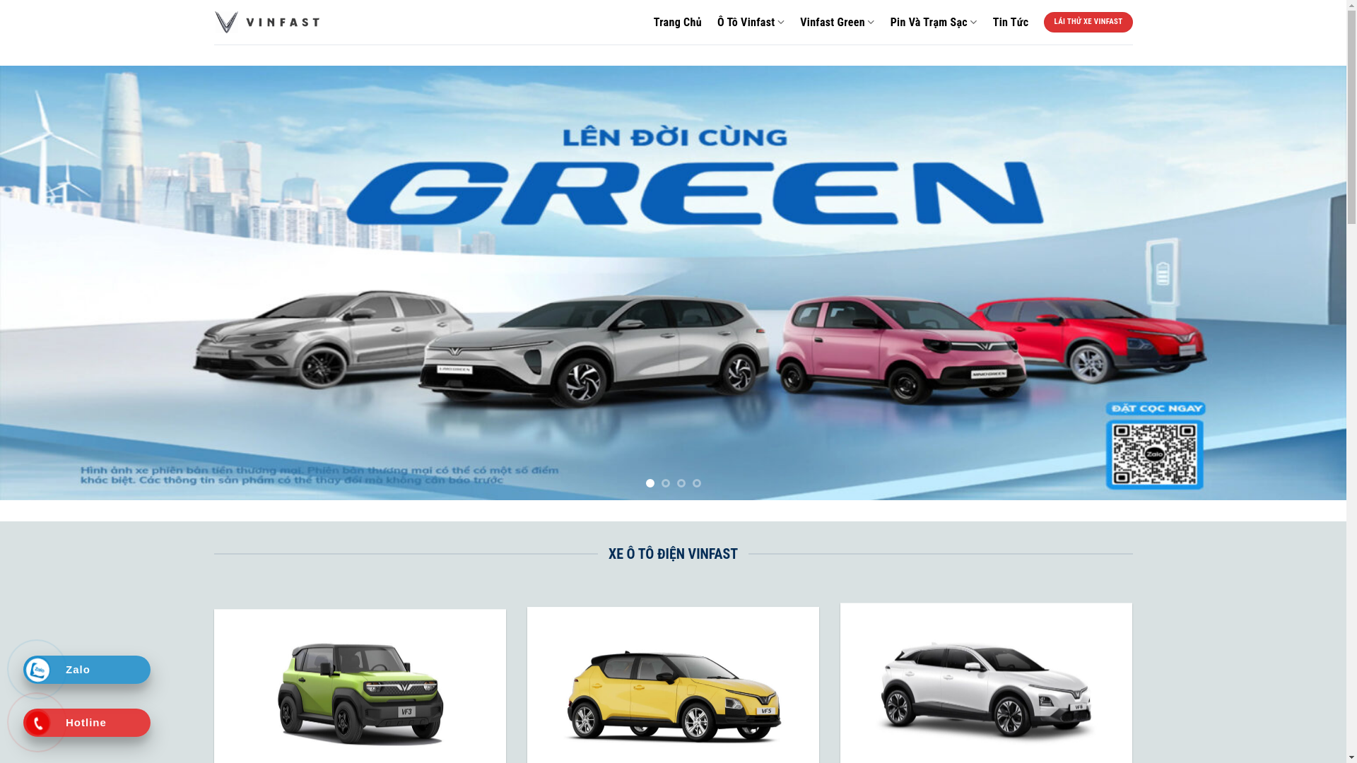 website screenshot of https://vinfastotobinhduong.net/