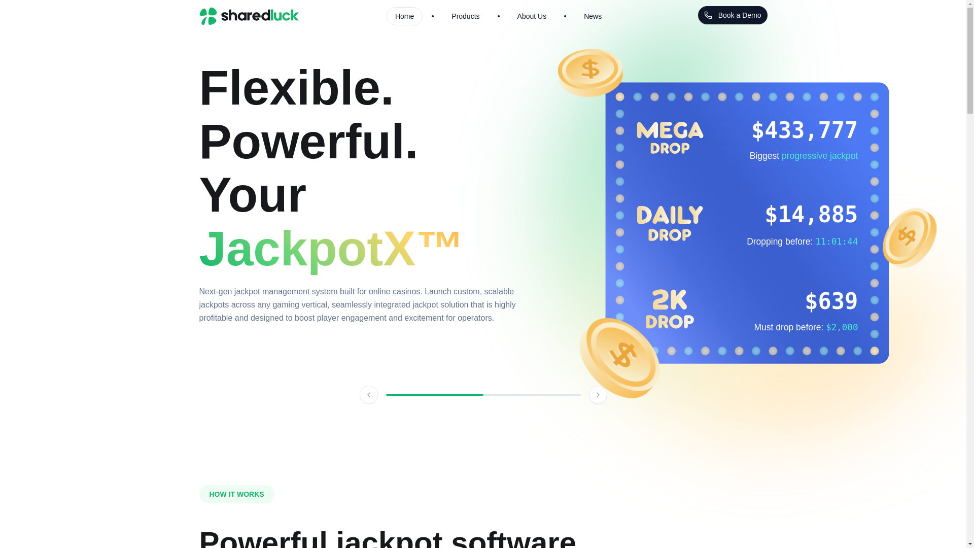 website screenshot of https://sharedluck-marketing-website.pages.dev/