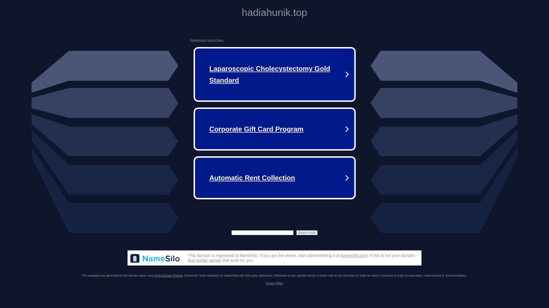 website screenshot of https://hadiahunik.top/