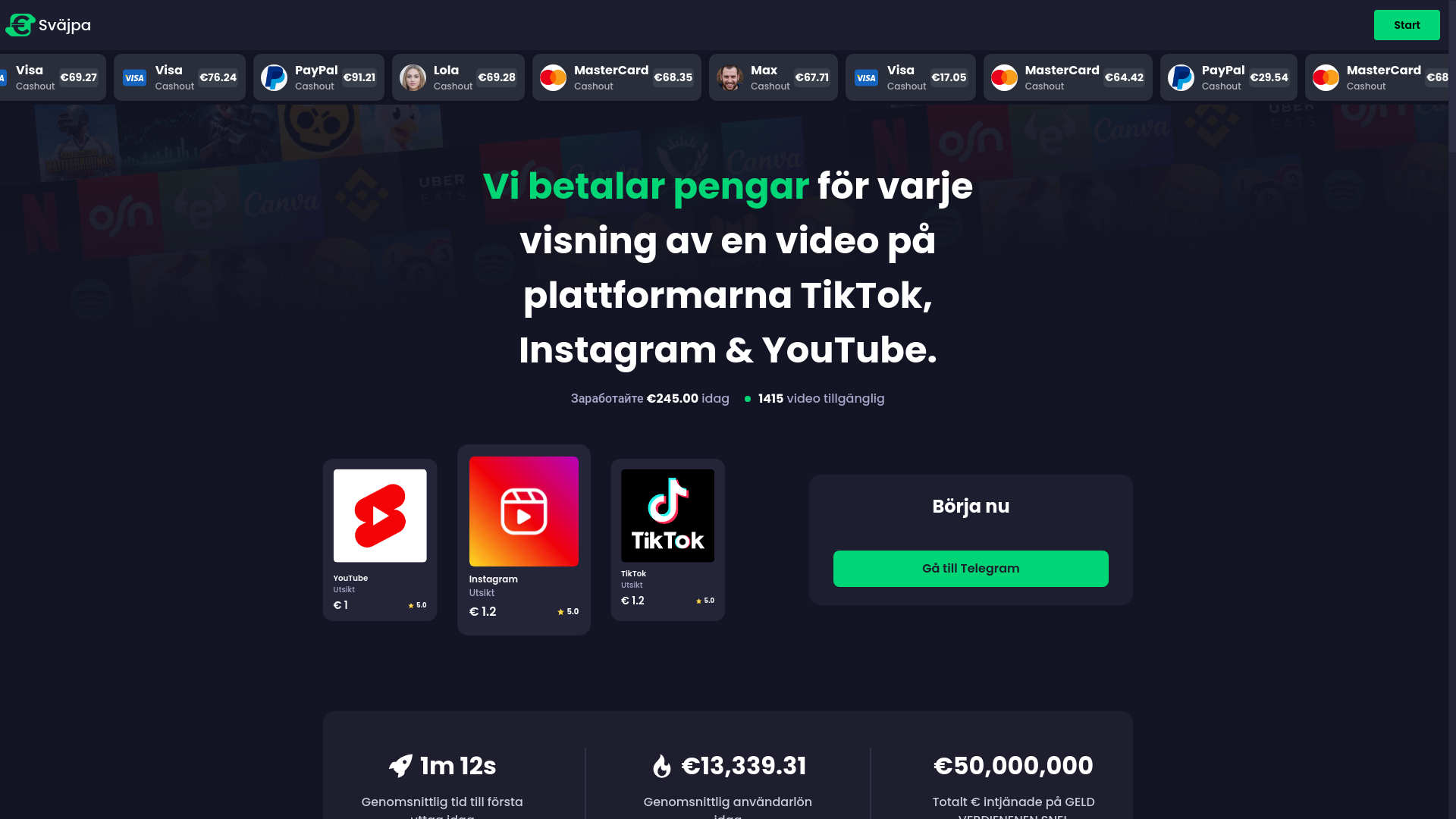 website screenshot of https://svajpa.pages.dev/