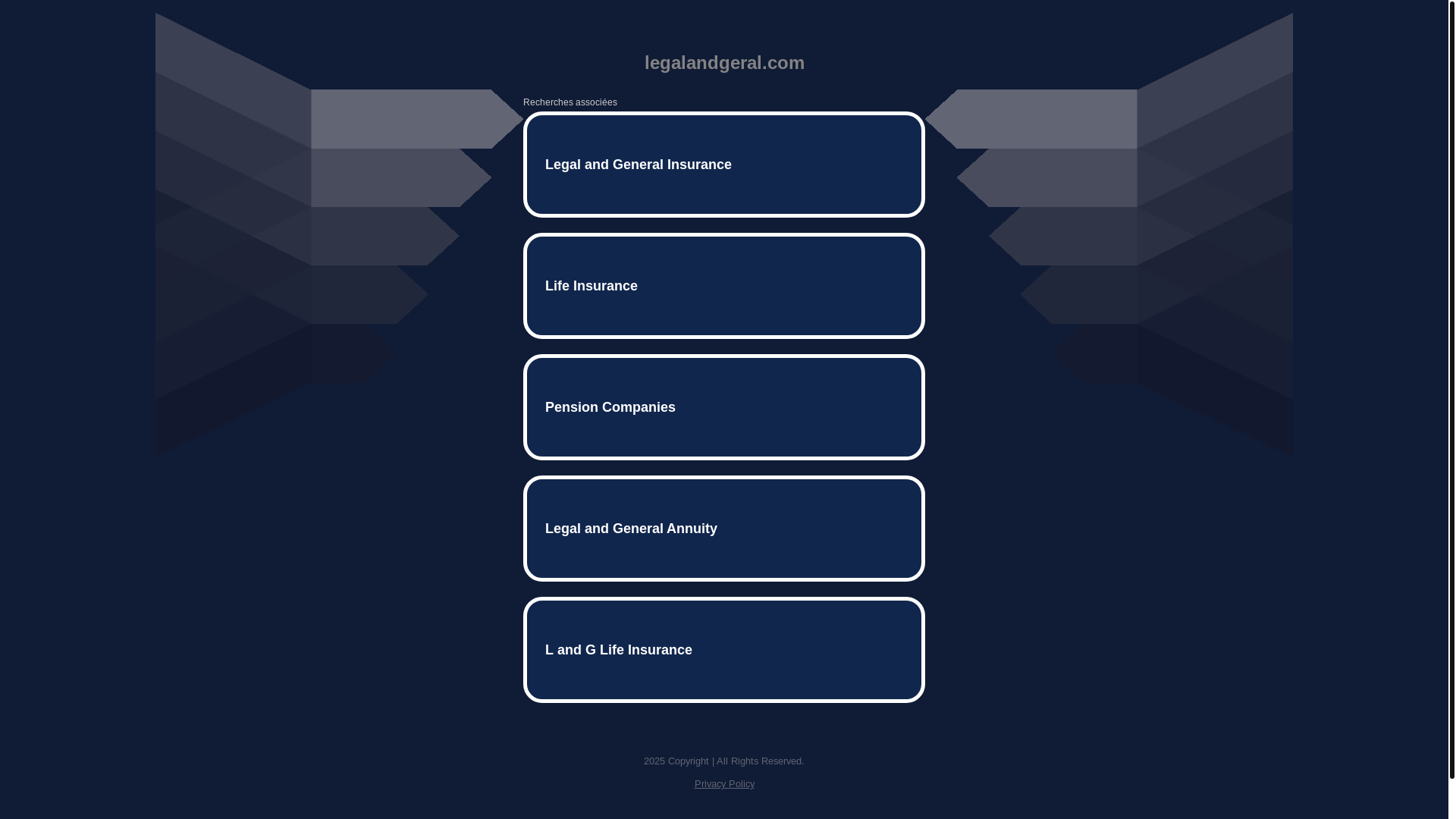 website screenshot of https://legalandgeral.com/