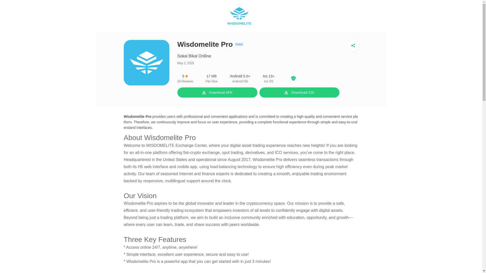 website screenshot of https://www.wisdomelitepro.com/