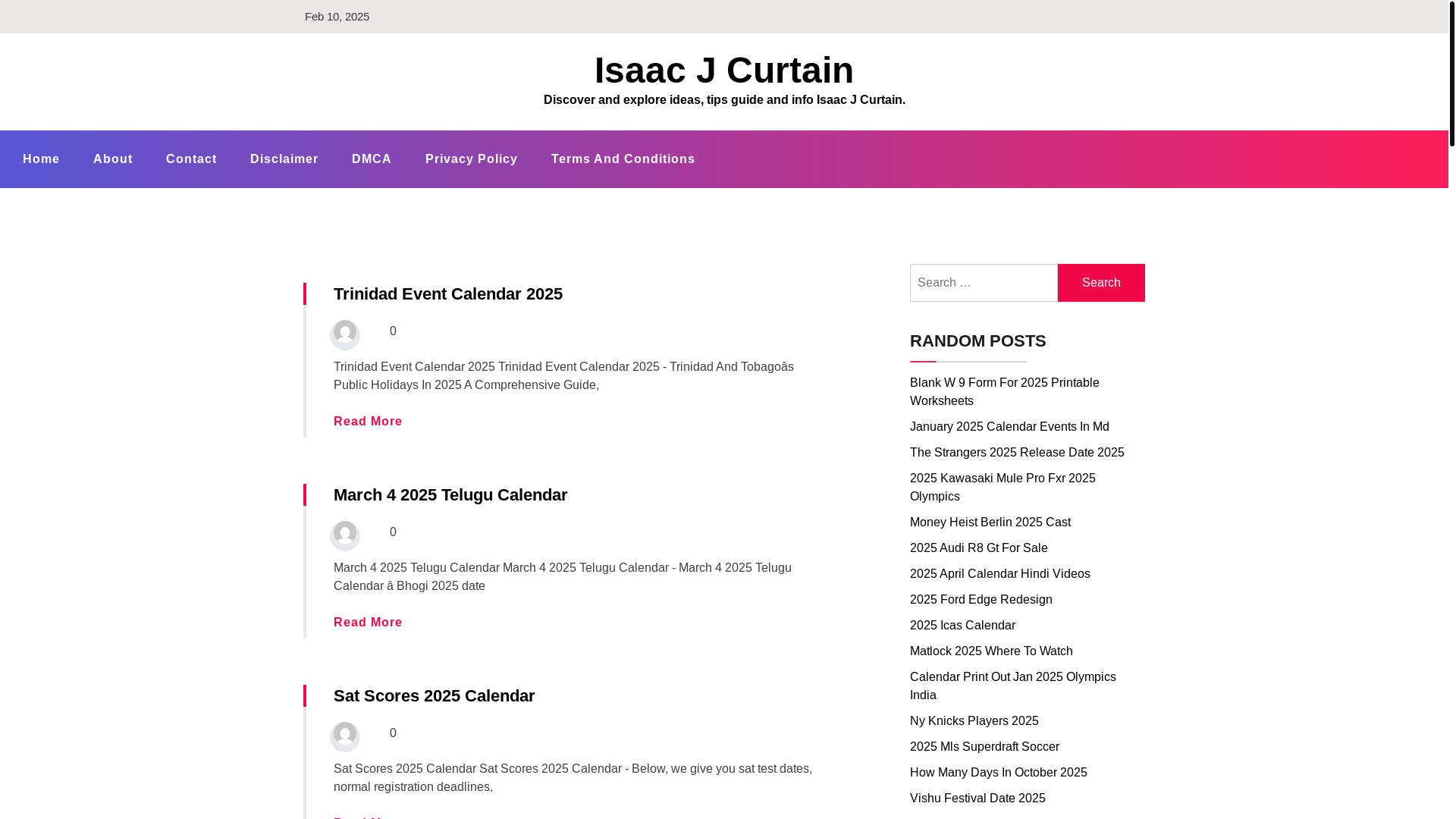 website screenshot of https://isaacjcurtain.pages.dev/