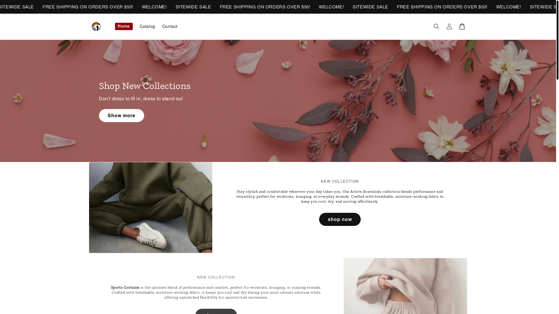 website screenshot of https://kaysaintfashion.store/