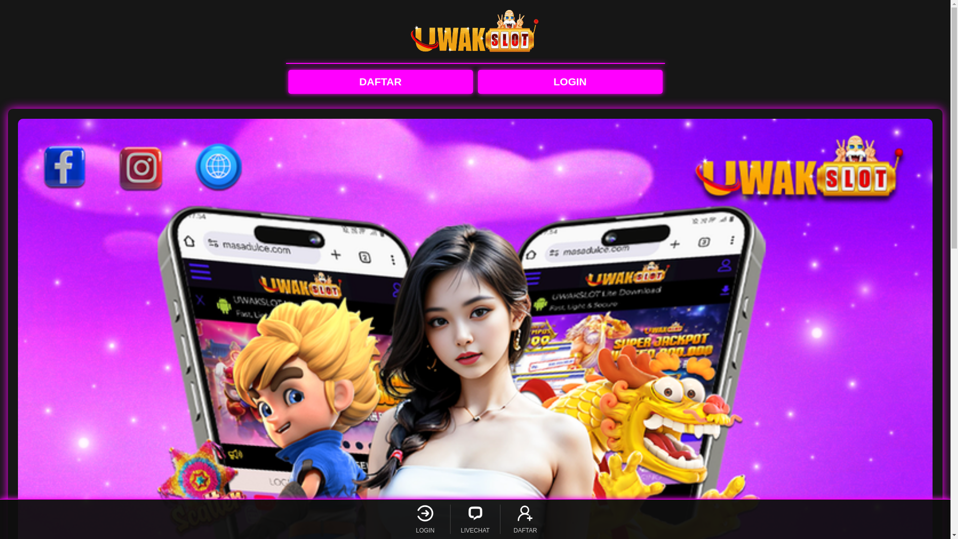 website screenshot of https://arenauwakslot.pages.dev/