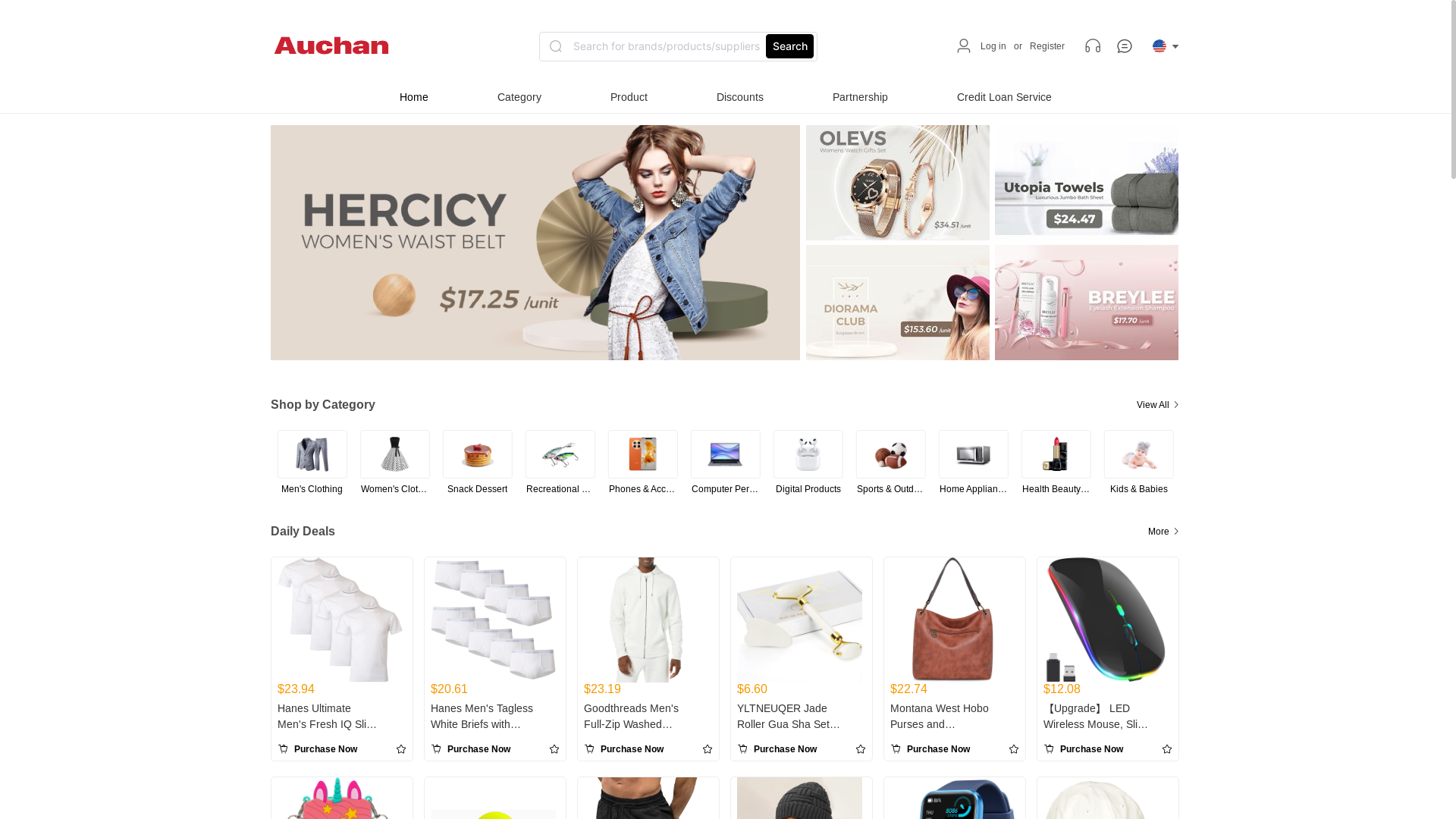 website screenshot of https://auchan6367.sbs/
