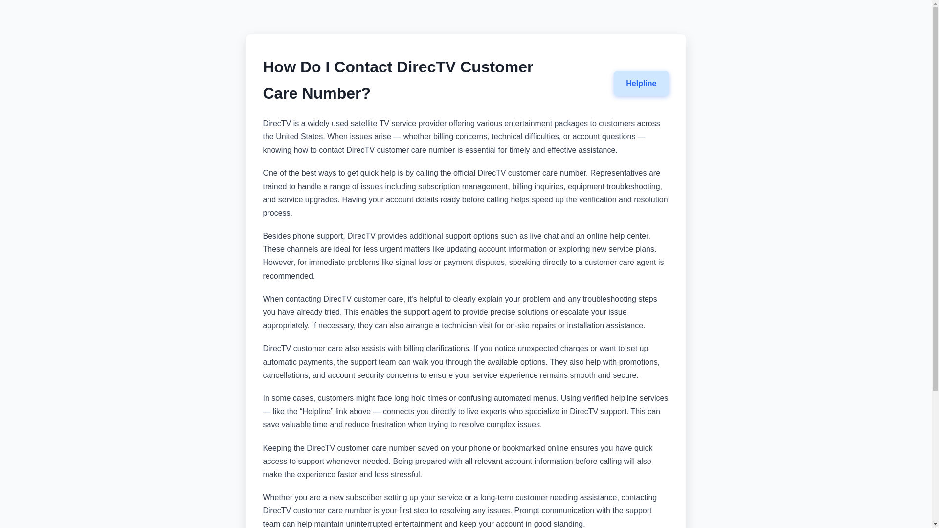 website screenshot of https://contact-directv-customer-care.pages.dev/