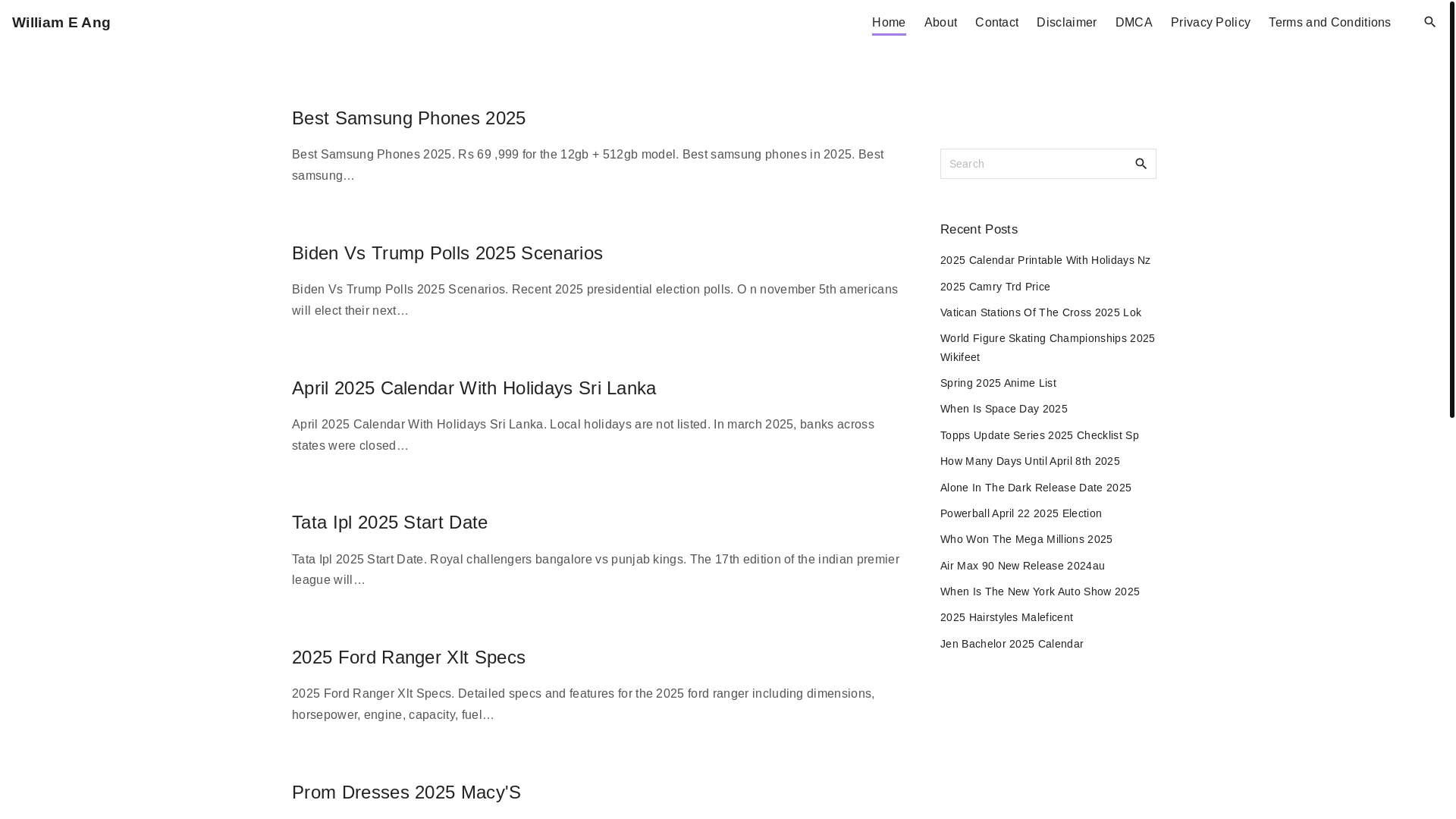 website screenshot of https://williameangk.pages.dev/