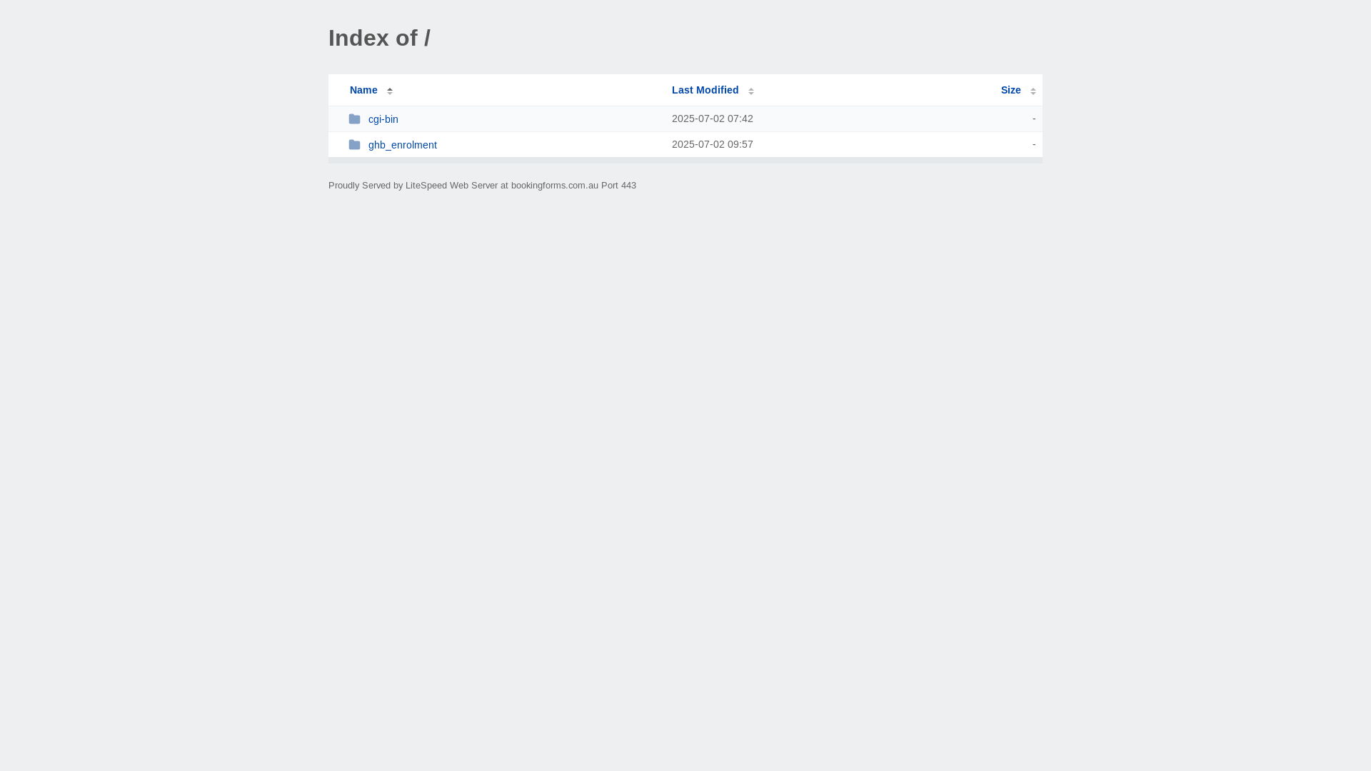 website screenshot of https://bookingforms.com.au/
