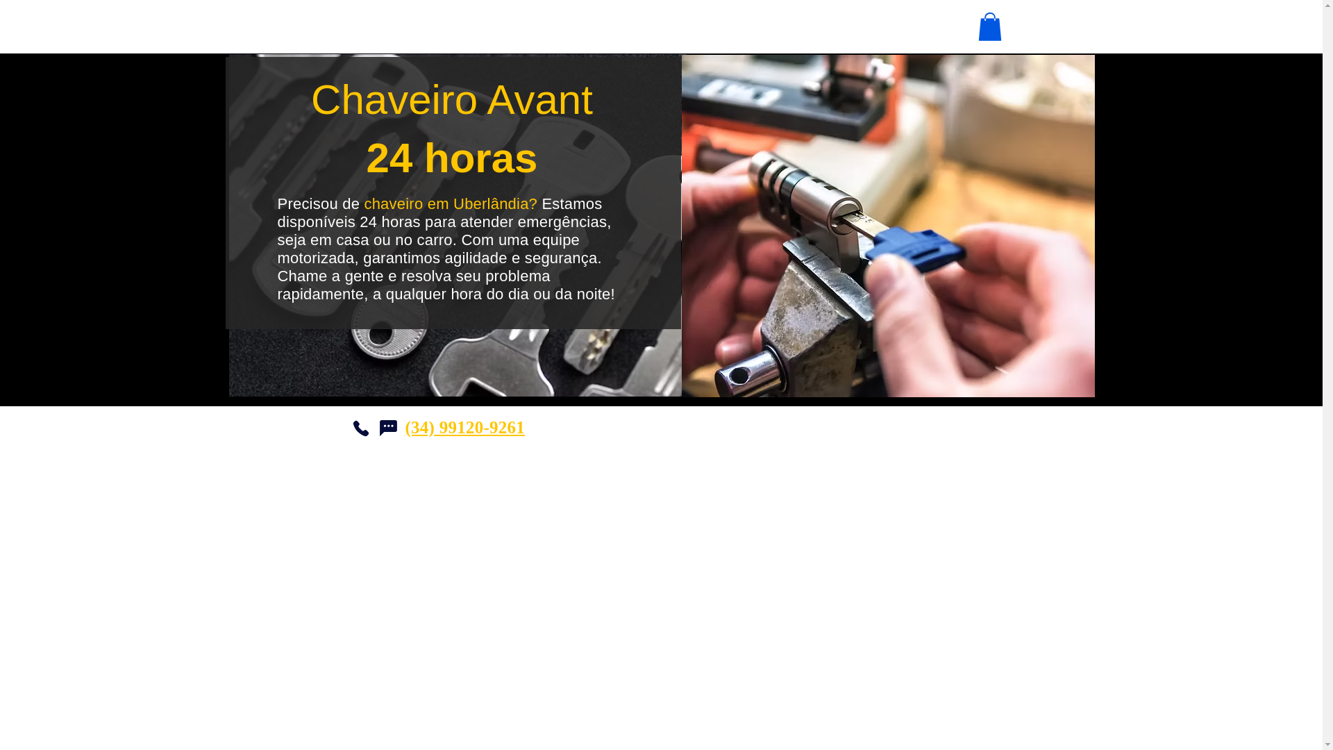 website screenshot of https://chaveiroavant.com.br/