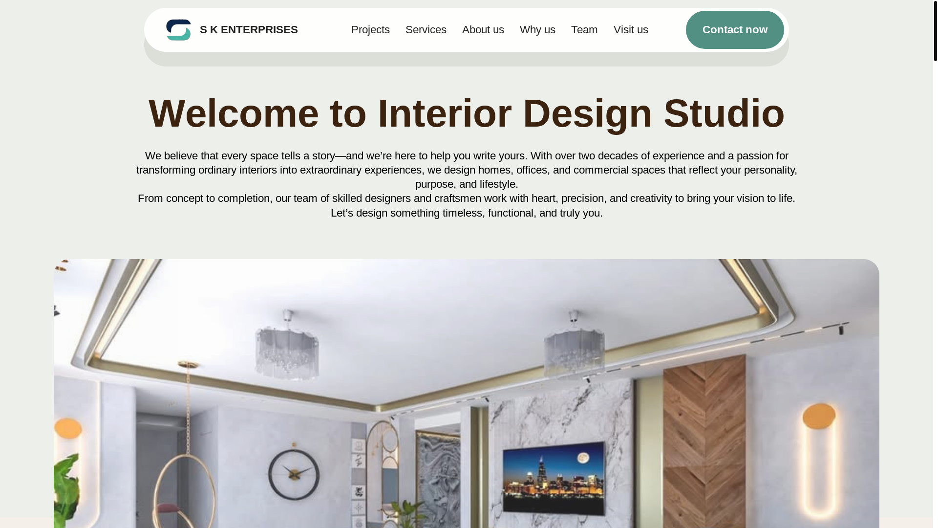 website screenshot of https://skenterprises-5lv.pages.dev/