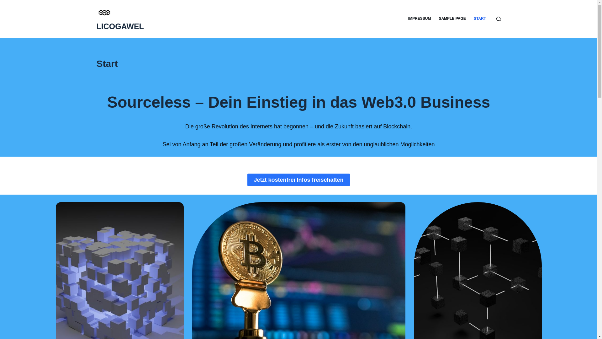 website screenshot of https://web3-leaders.com/