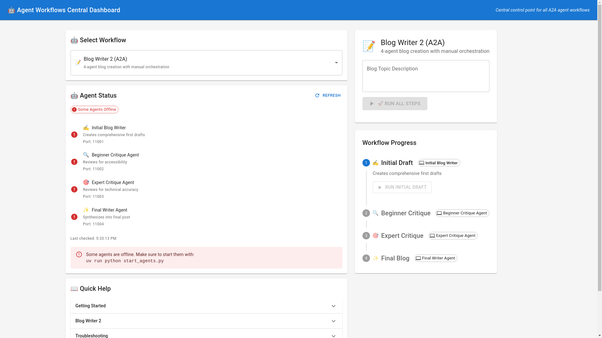 website screenshot of https://blog-writer-frontend.pages.dev/