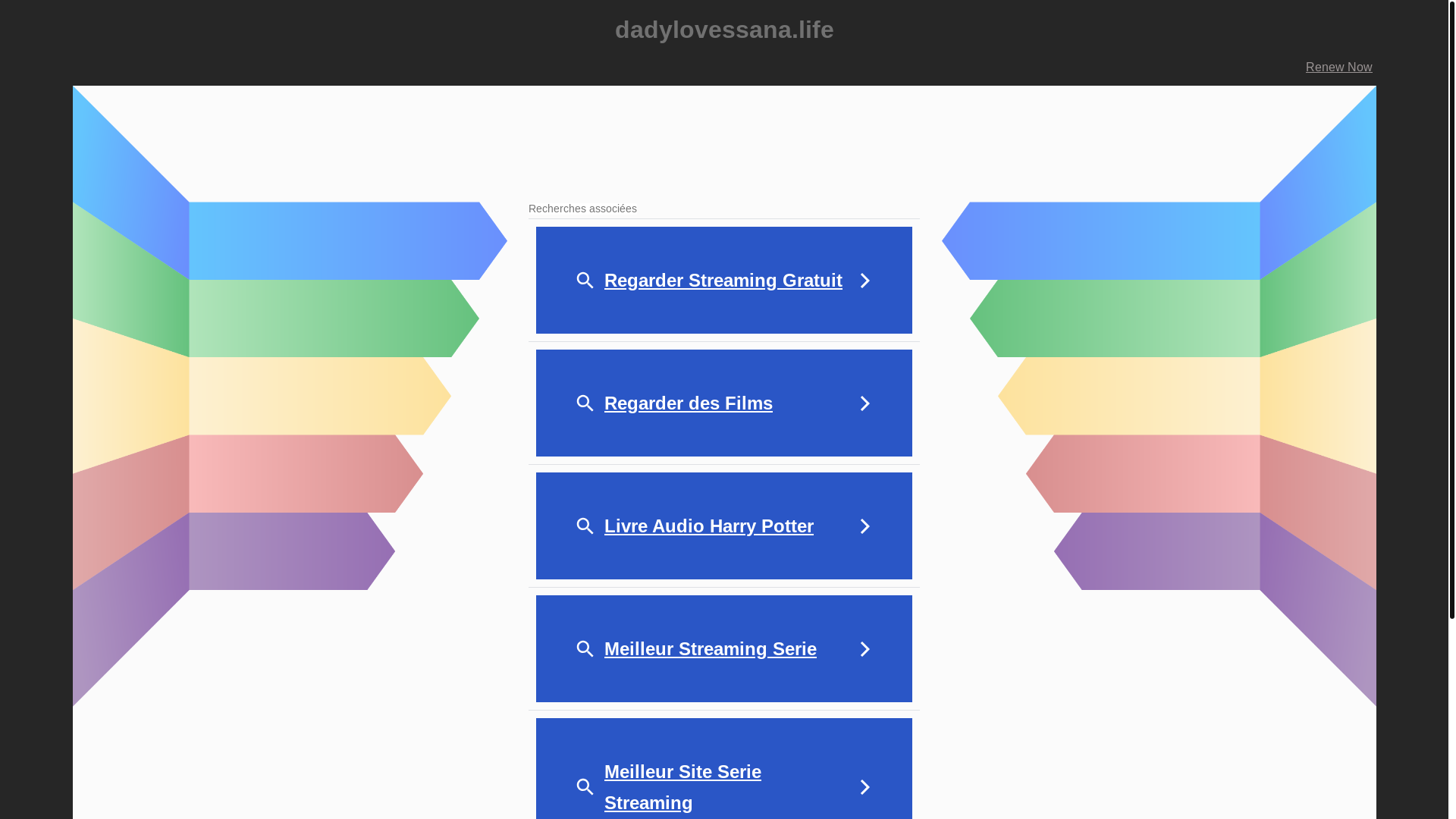 website screenshot of https://dadylovessana.life/