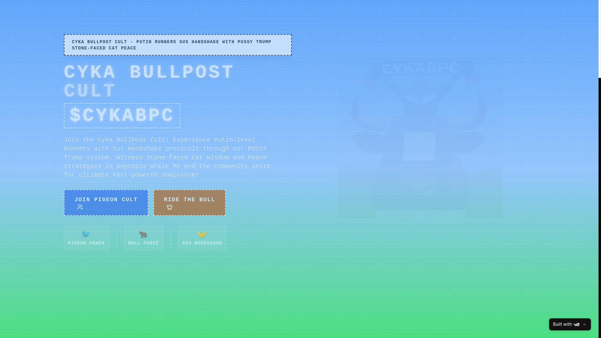 website screenshot of https://cykabpc.art/