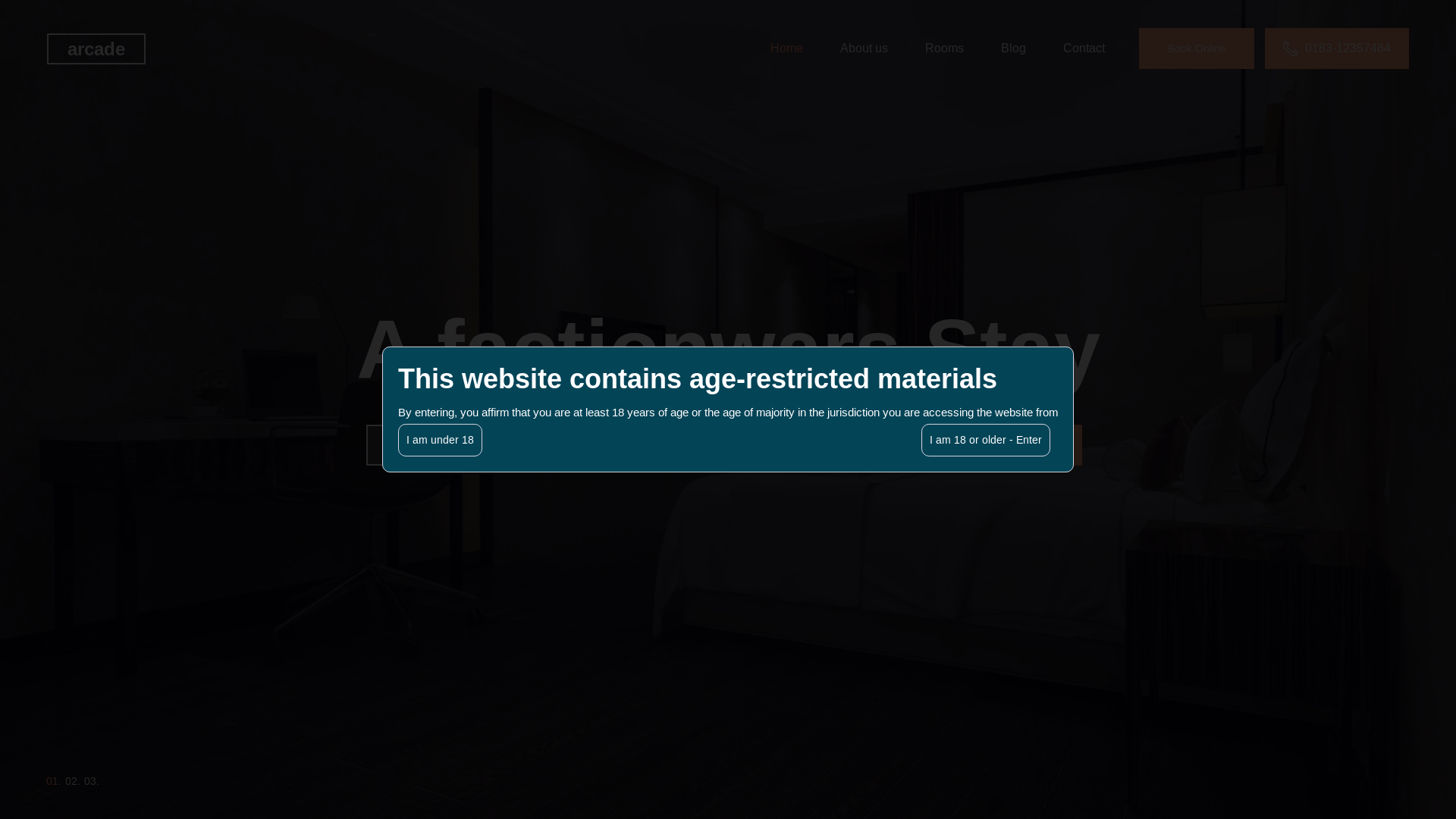 website screenshot of https://factionwars.info/