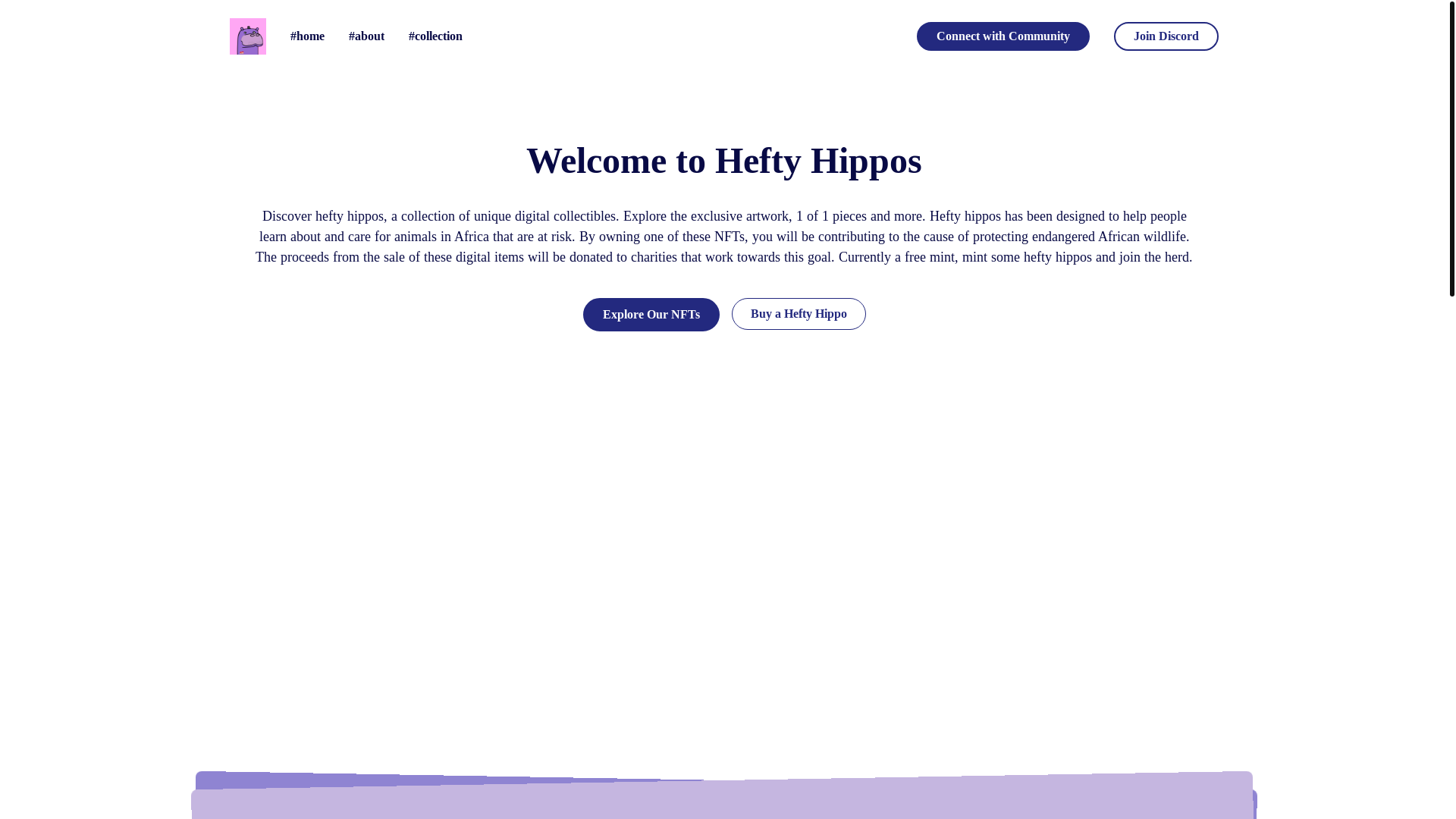 website screenshot of https://heftyhippos-website-2024.pages.dev/