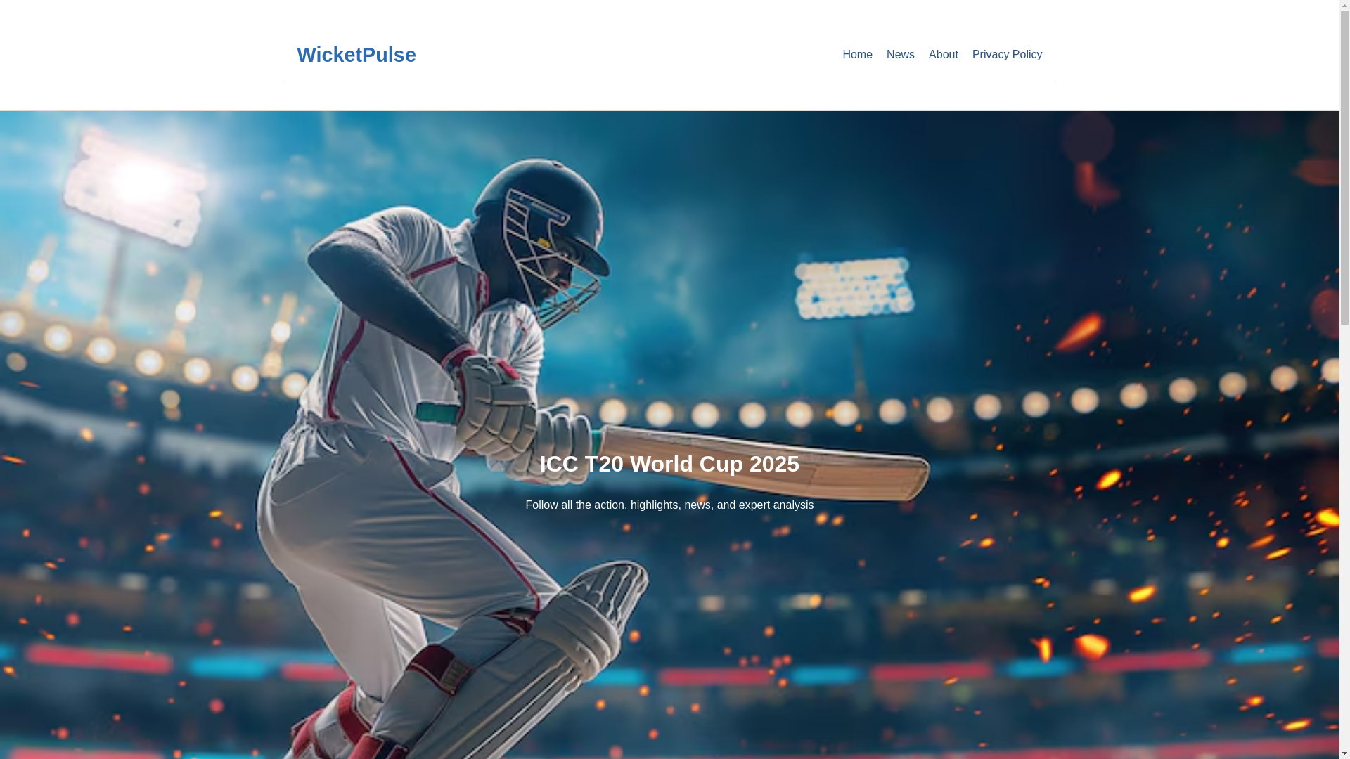 website screenshot of https://wicketpulse.shop/
