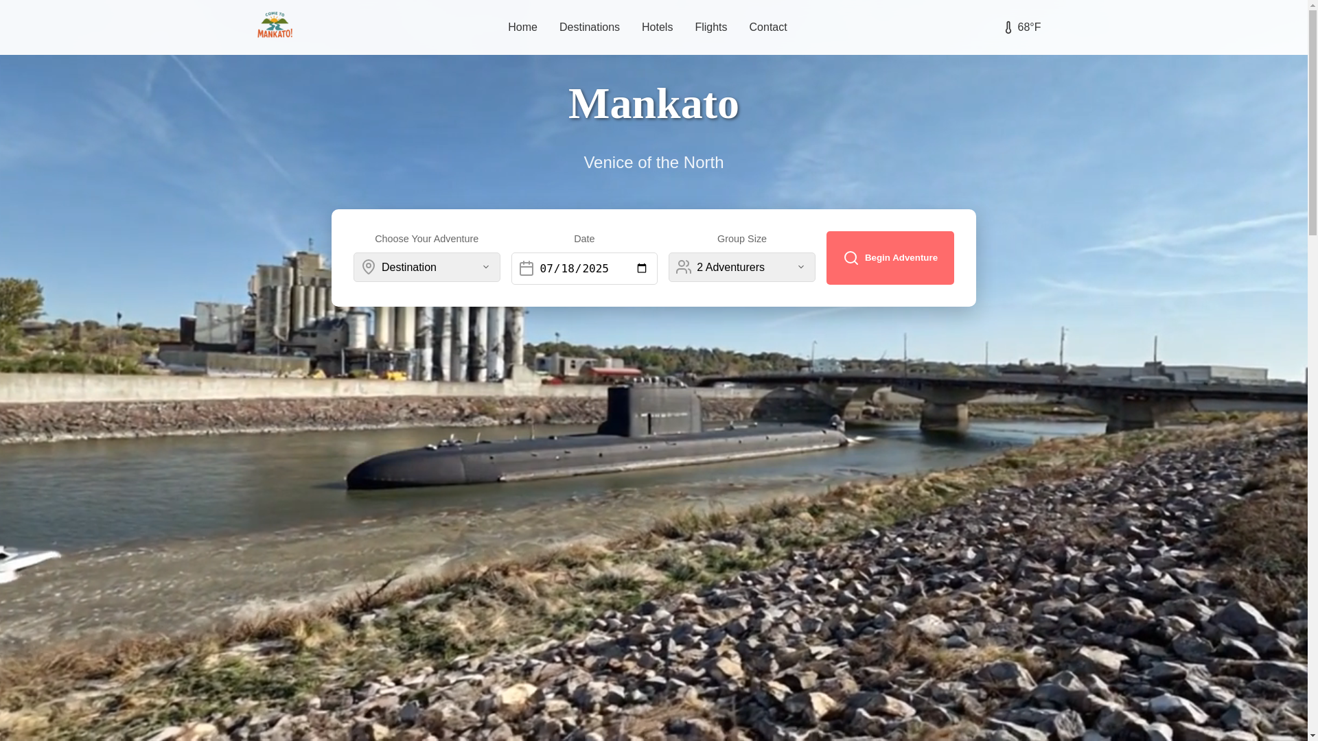 website screenshot of https://city-mankato.pages.dev/