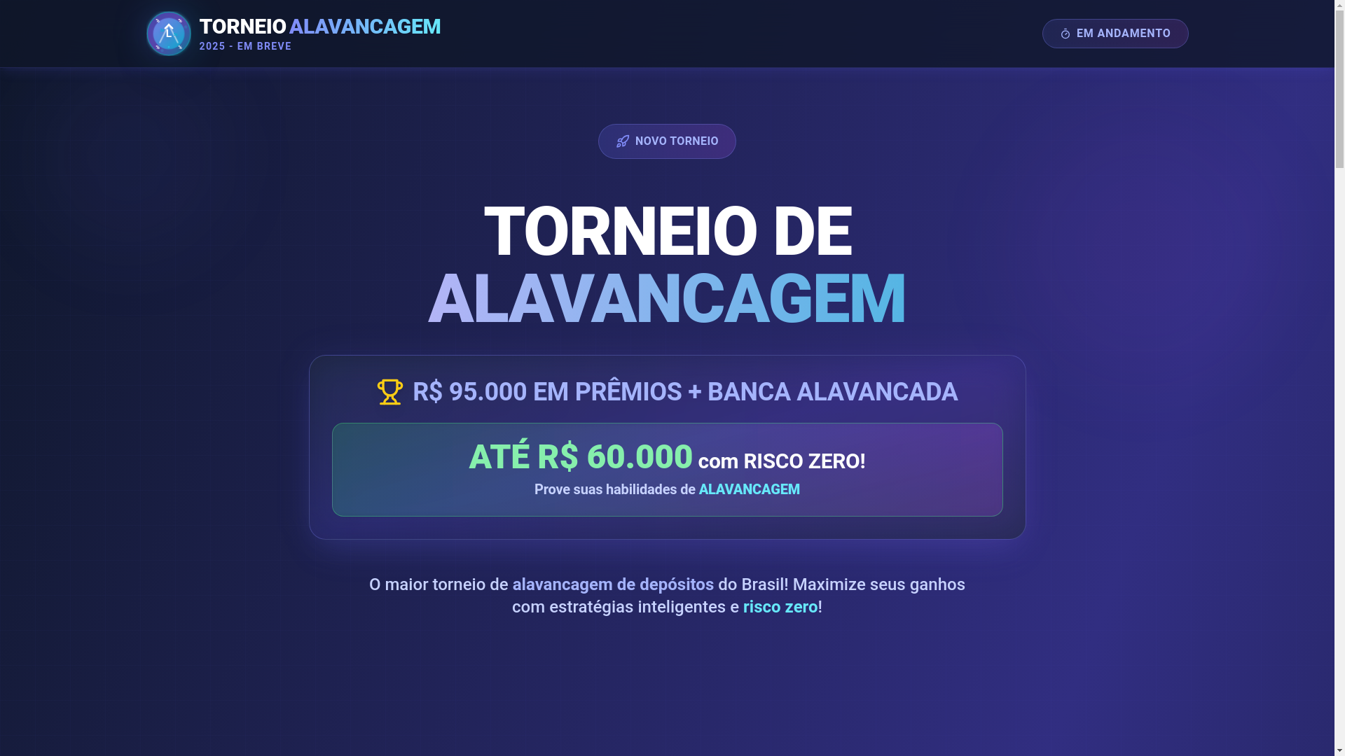 website screenshot of https://competicaoalavanca.site/