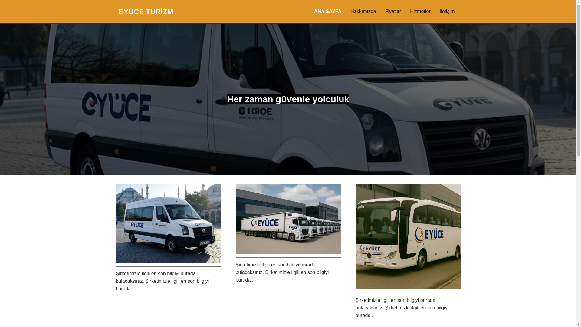 website screenshot of https://eyuce.com.tr/