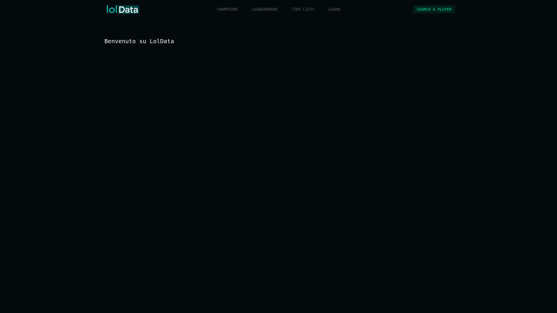 website screenshot of https://loldata.pages.dev/