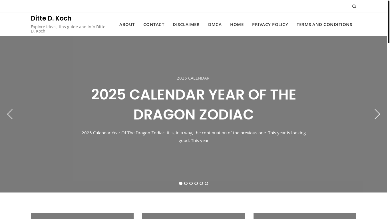 website screenshot of https://dittekochd.pages.dev/