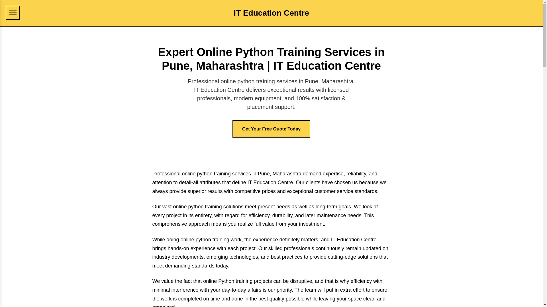 website screenshot of https://online-python-training-services-in-pune.pages.dev/