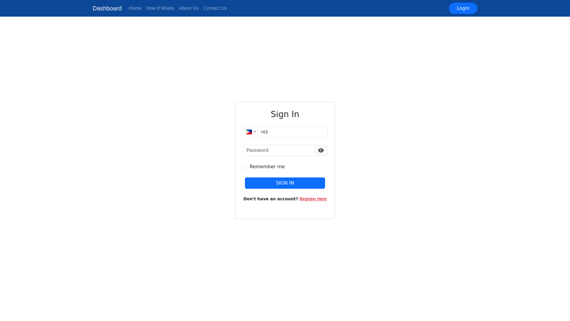 website screenshot of https://pinoyloaninternational.com/