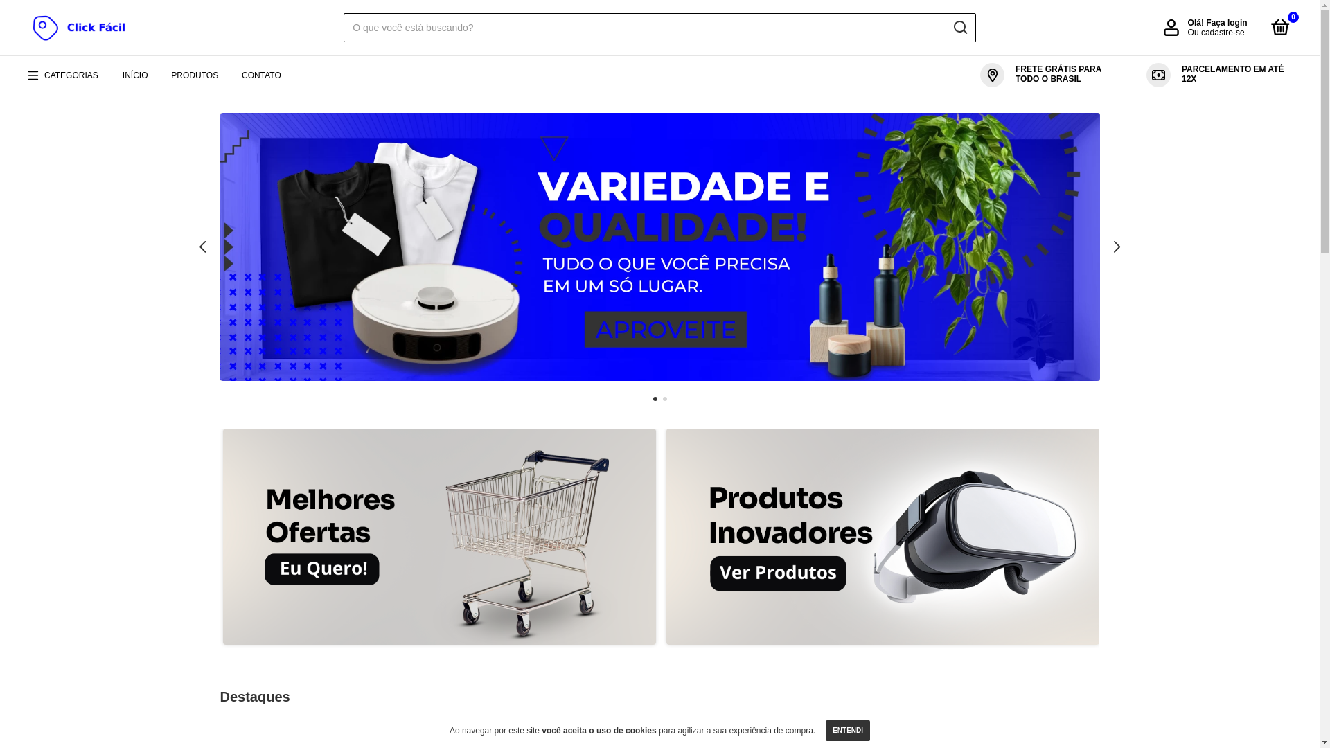 website screenshot of https://clickfacil47.com/