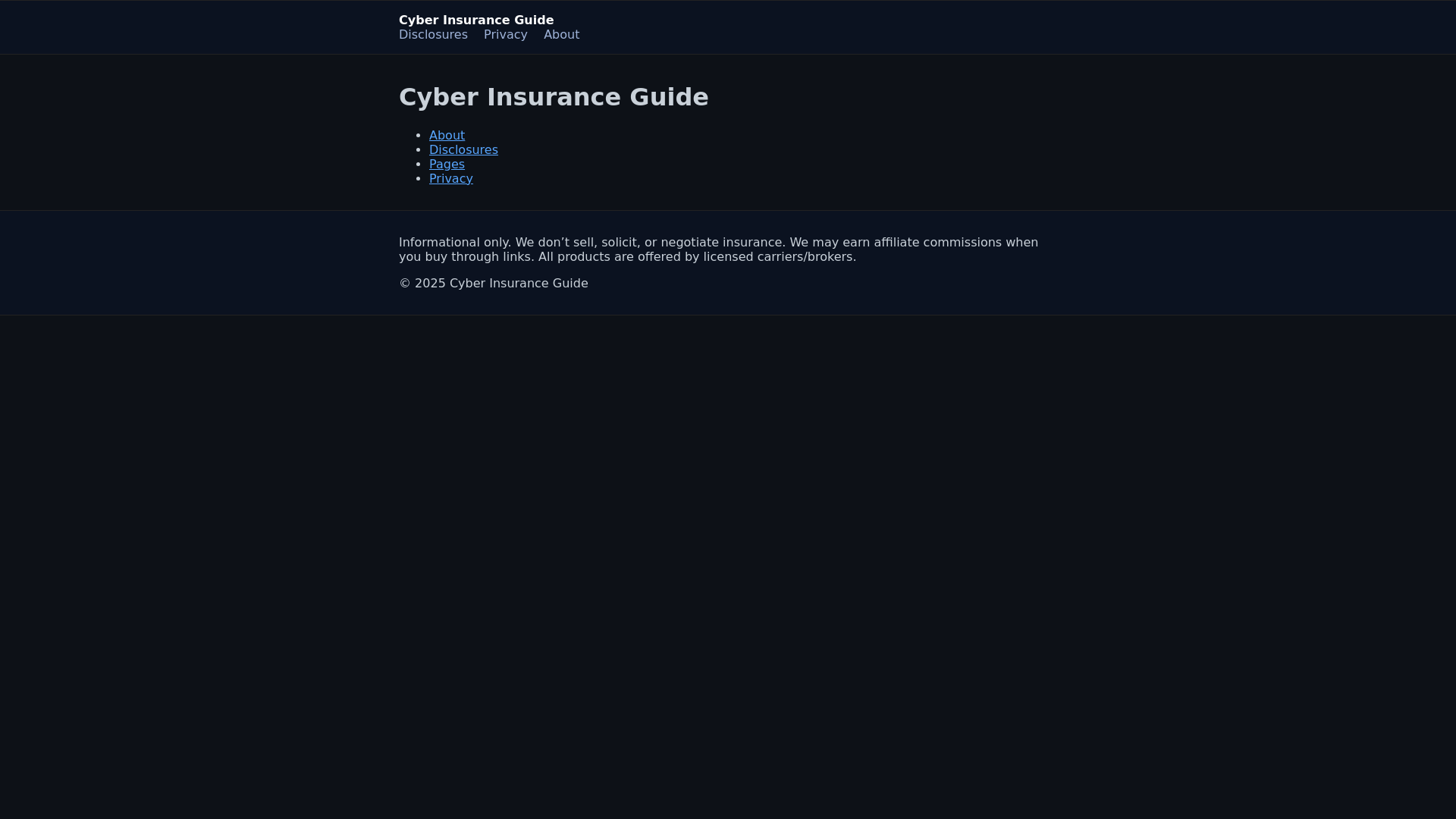 website screenshot of https://cyber-site.pages.dev/